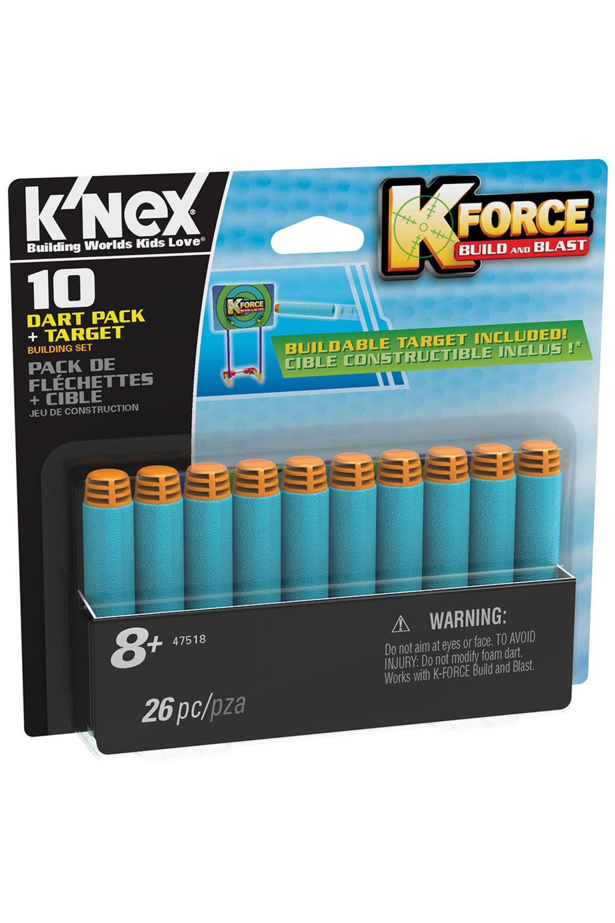 Knex K Nex K-Force Dart & 10 Mermi Seti Knex 47518