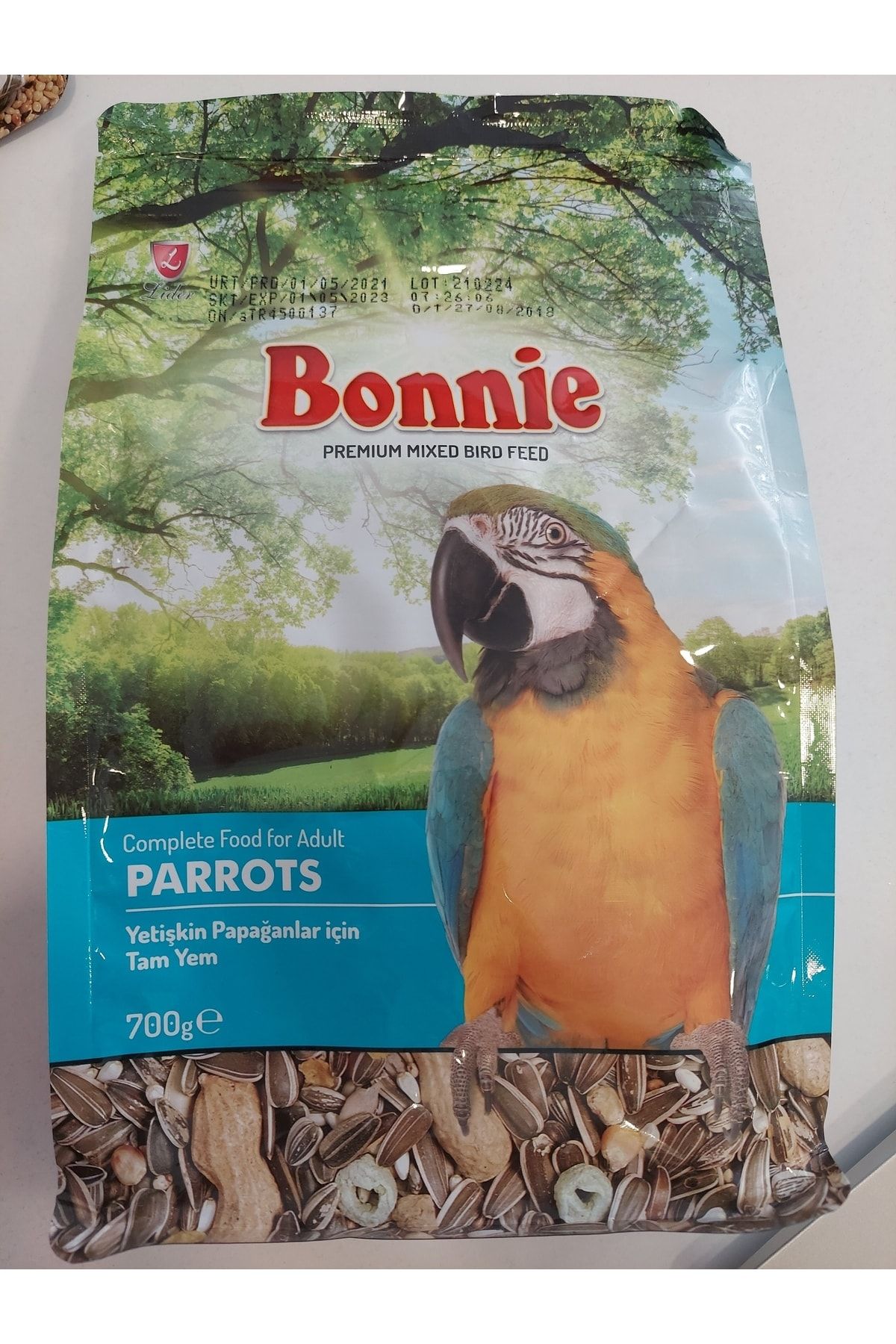 Bonnie Parrots(papağan)yemi