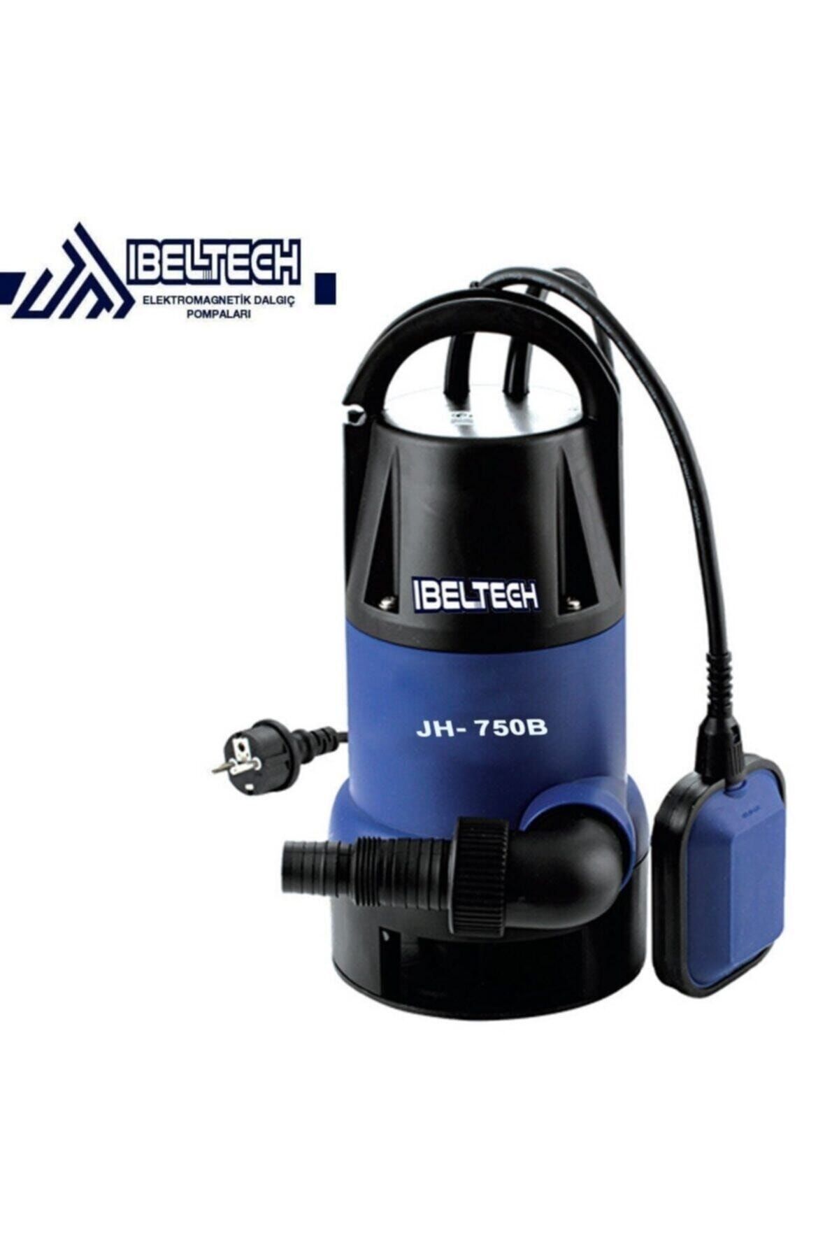 İBELTECH Qsb750 750w 1 Hp Plastik Gövdeli Kirli Ve Temiz Su Dalgıç Pompası