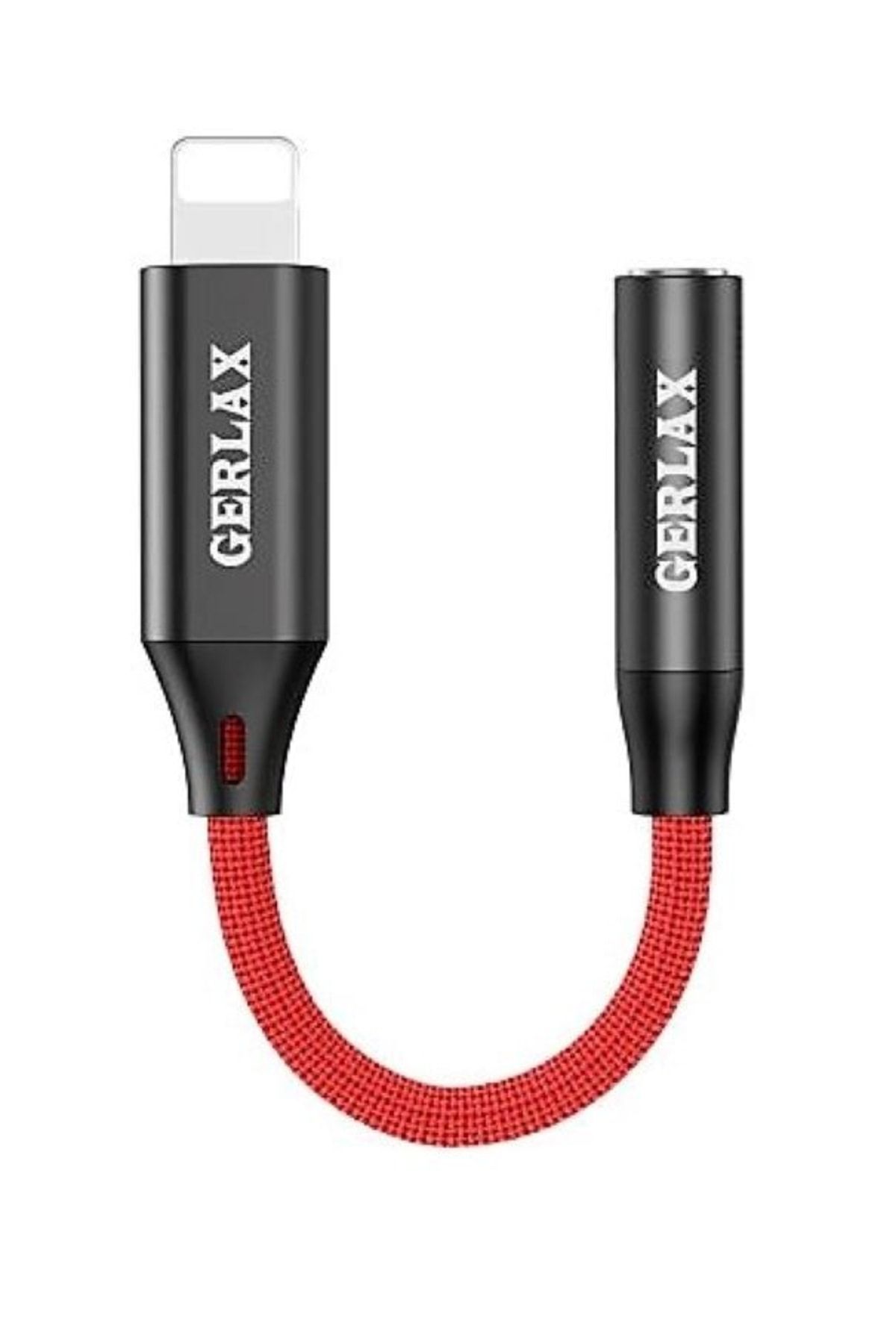 GERLAX 3,5 Mm Aux Lightning Kulaklık Aux Audio Adaptör Fişi Aparat Hasır Iphone Ses Dönüştürücü Aparat