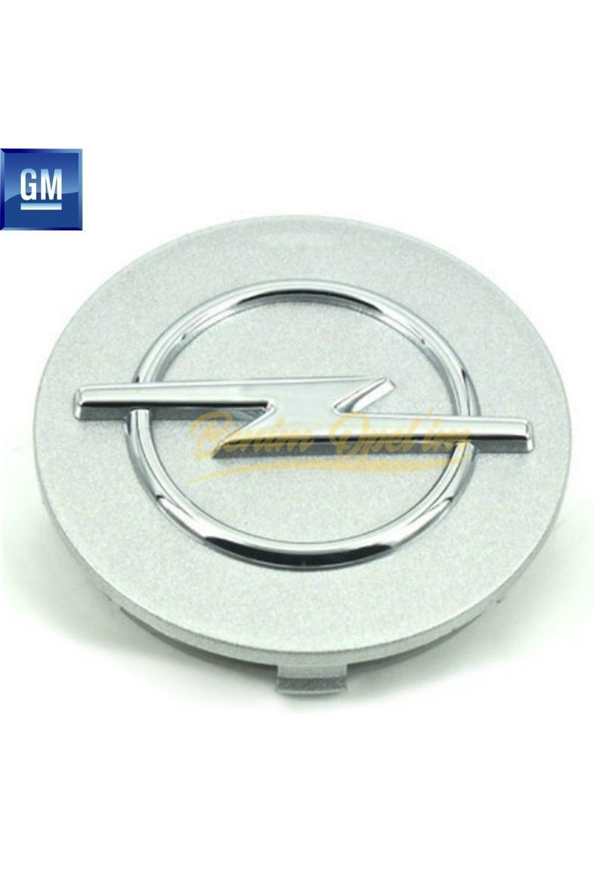 GM Jant Göbeği Gümüş Gri 15-16-17inç Kc-gd Dış Çap 6cm Opel Astra G-corsa C-meriva A-omega B-vectra B C