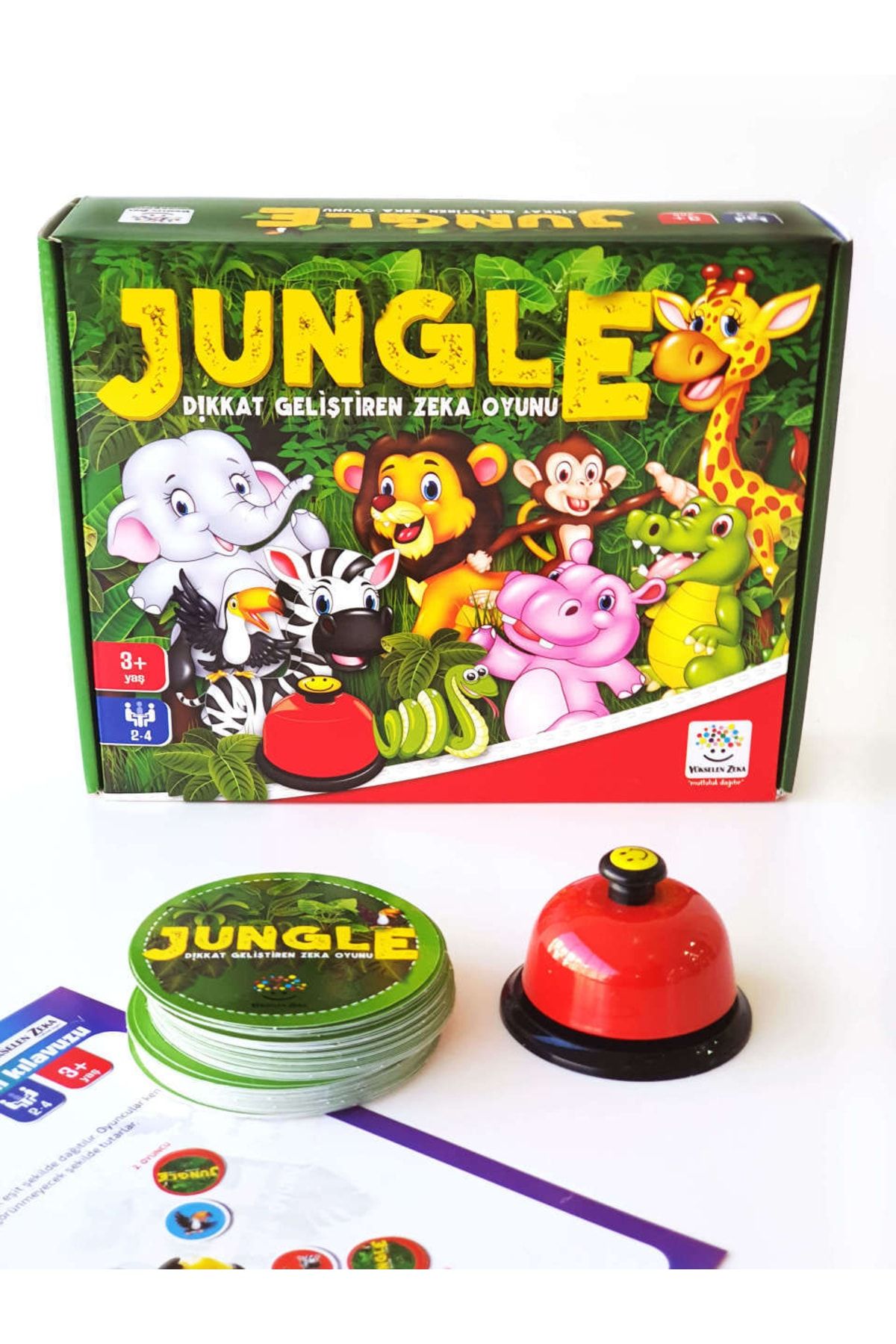 yükselen zeka Jungle Dikkat Geliştiren Zeka Oyunu 3-99 Yaş