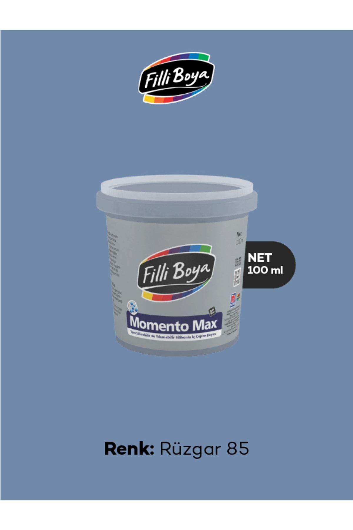 Filli Boya Momento Max Soft Mat 100 ml Rüzgar 85 Ilham Paketi