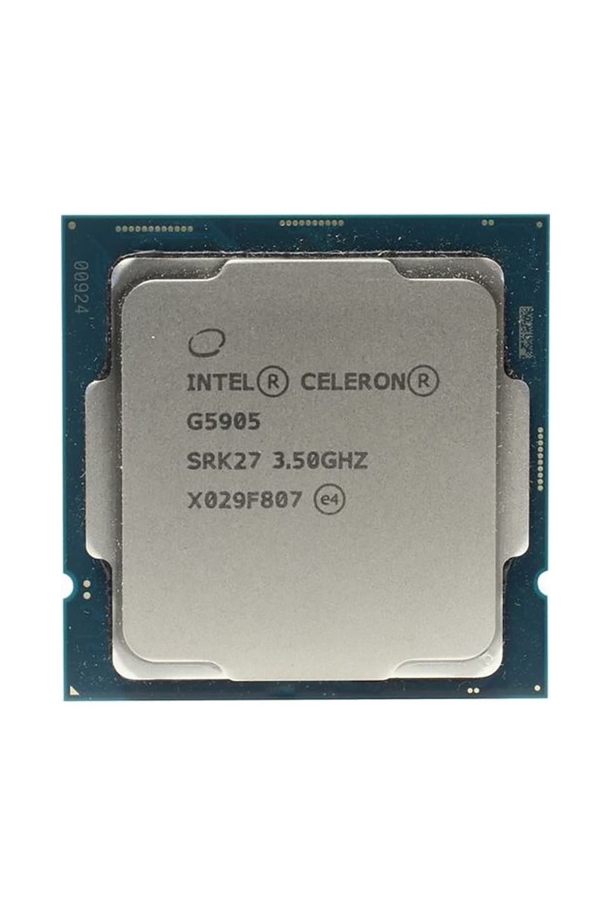 Intel Celeron G5905 4mb 2çekirdekli O/b Uhd610 1200p 58w Kutusuz+fansız