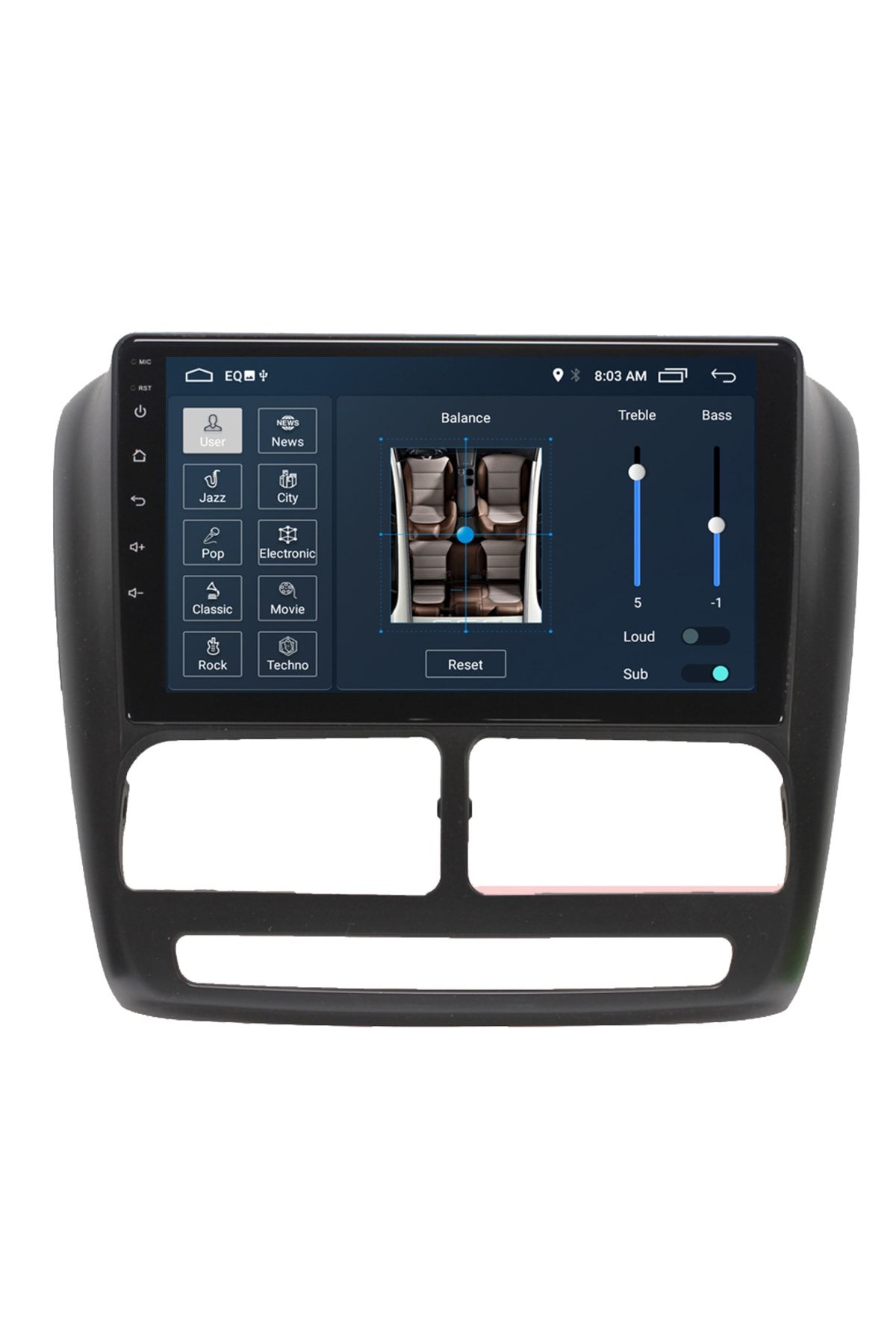 Soundstream Fiat Doblo Android 11 Carplay Multimedya Ekran Teyp 2gb+16gb