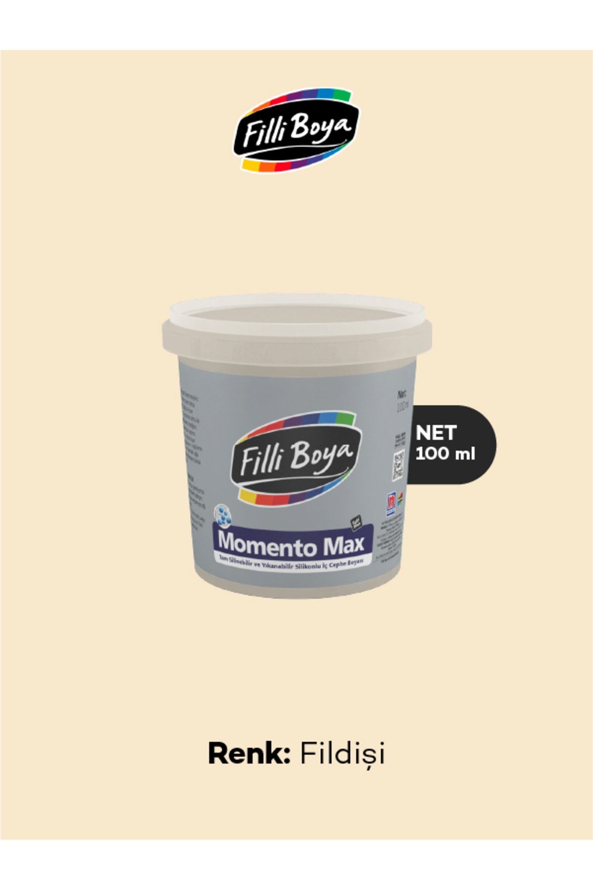 Filli Boya Momento Max Soft Mat 100 Ml Fildişi Ilham Paketi