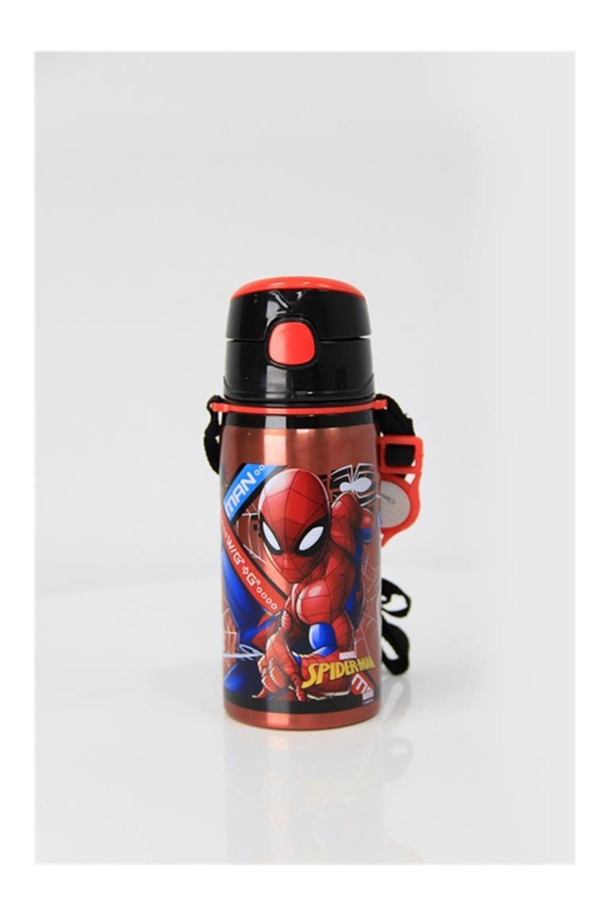 Otto Spiderman Çelik Matara Salto 500 ml Web Slıng 42074