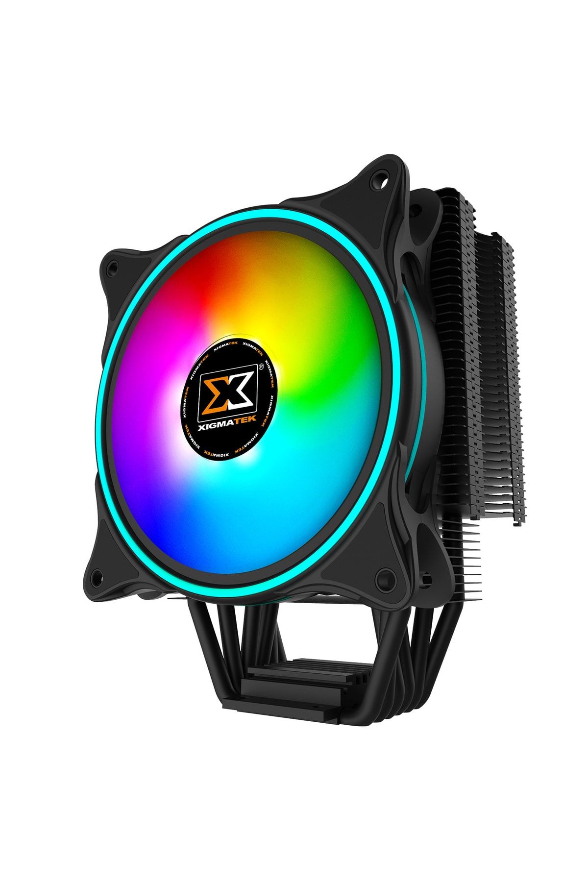 Xigmatek Windpower Wp 1266 En42388 Intel/amd Tümü 120mm At120 Rainbow Pwm Fan Fan Cpu Soğutucu