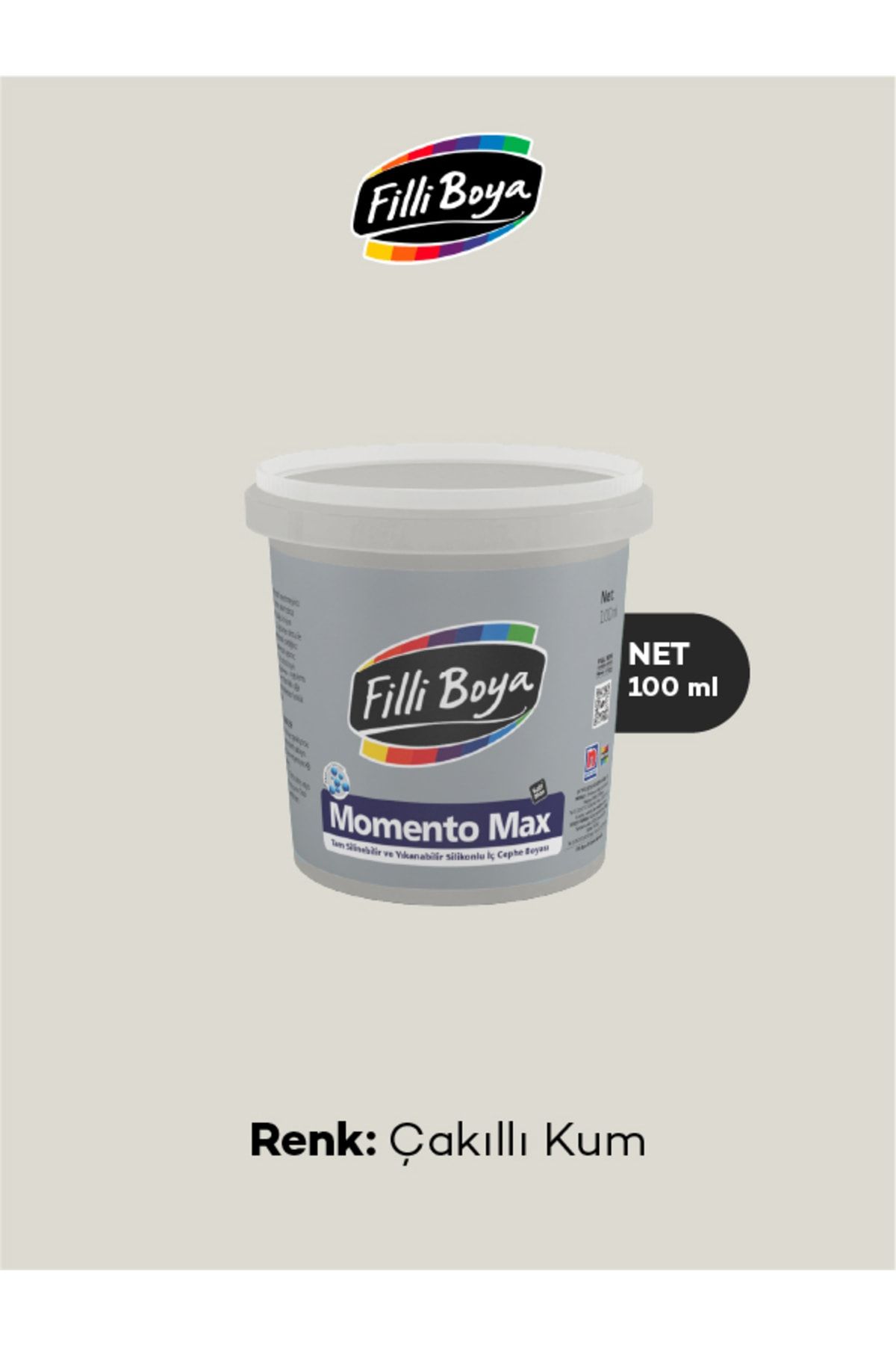 Filli Boya Momento Max Soft Mat 100 ml Çakıllı Kum Ilham Paketi