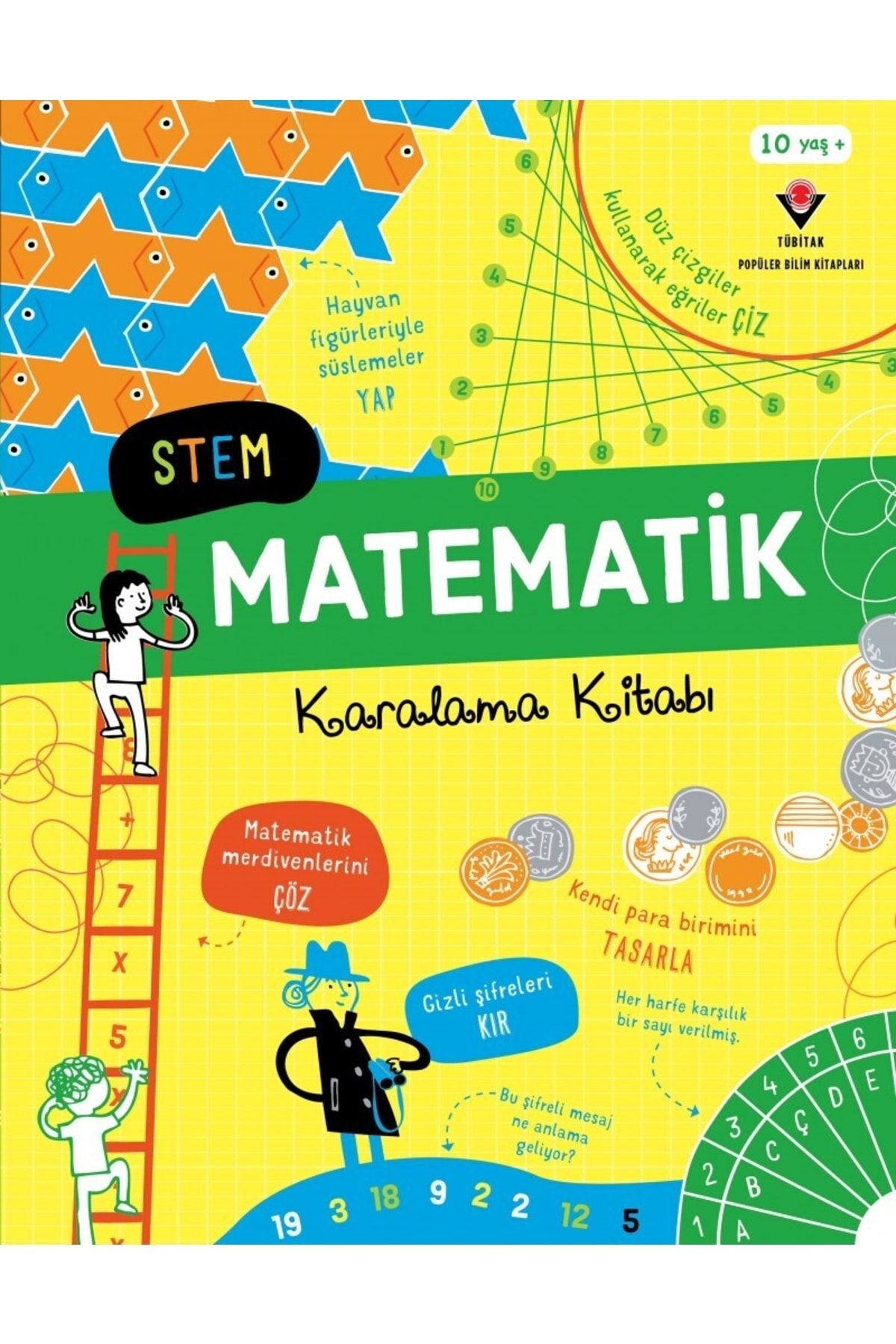 Tübitak Yayınları Matematik Karalama Kitabı 10+ Yaş