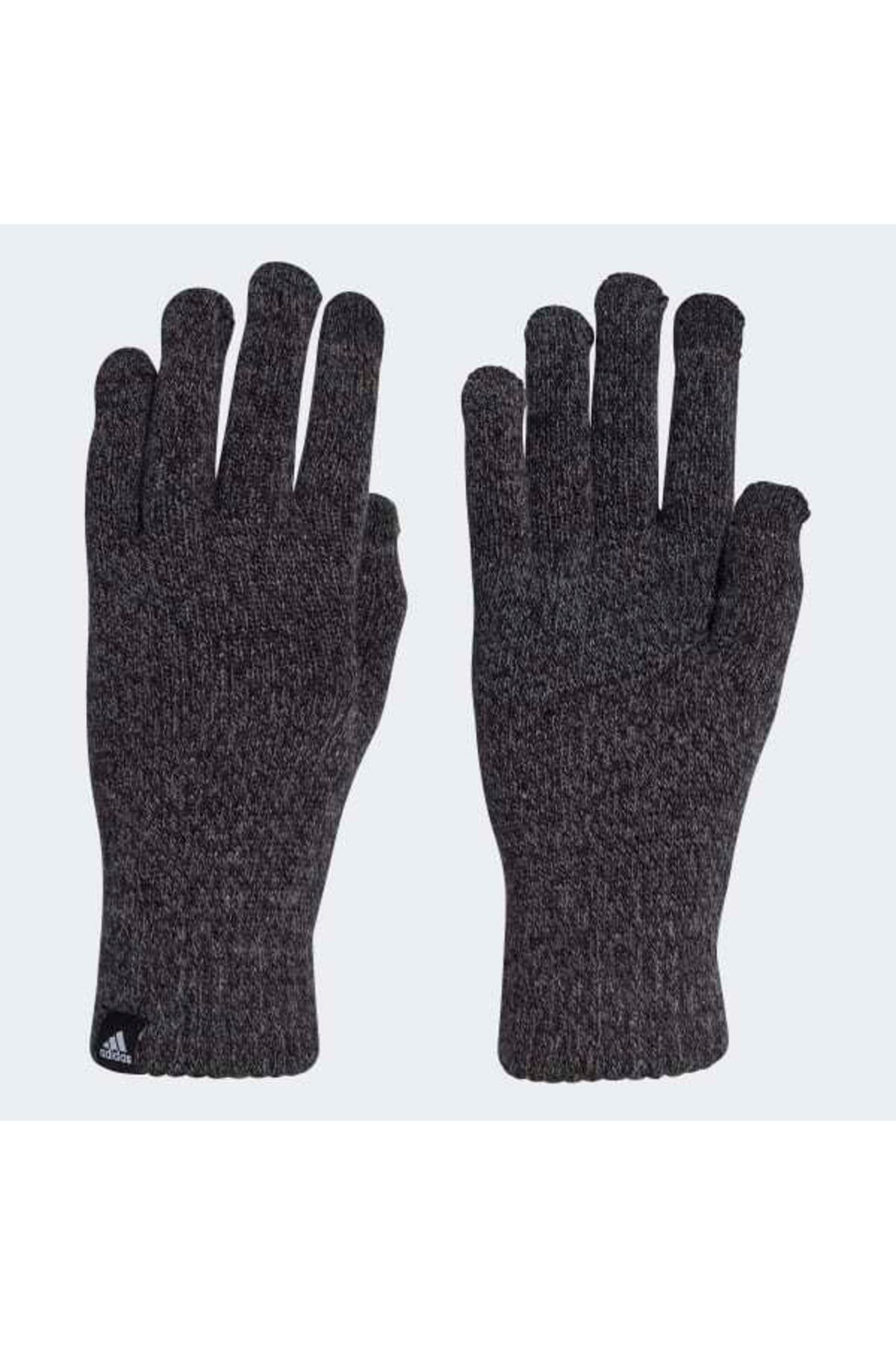 adidas Knit Glove Cond Unisex Eldiven Gri Br9919