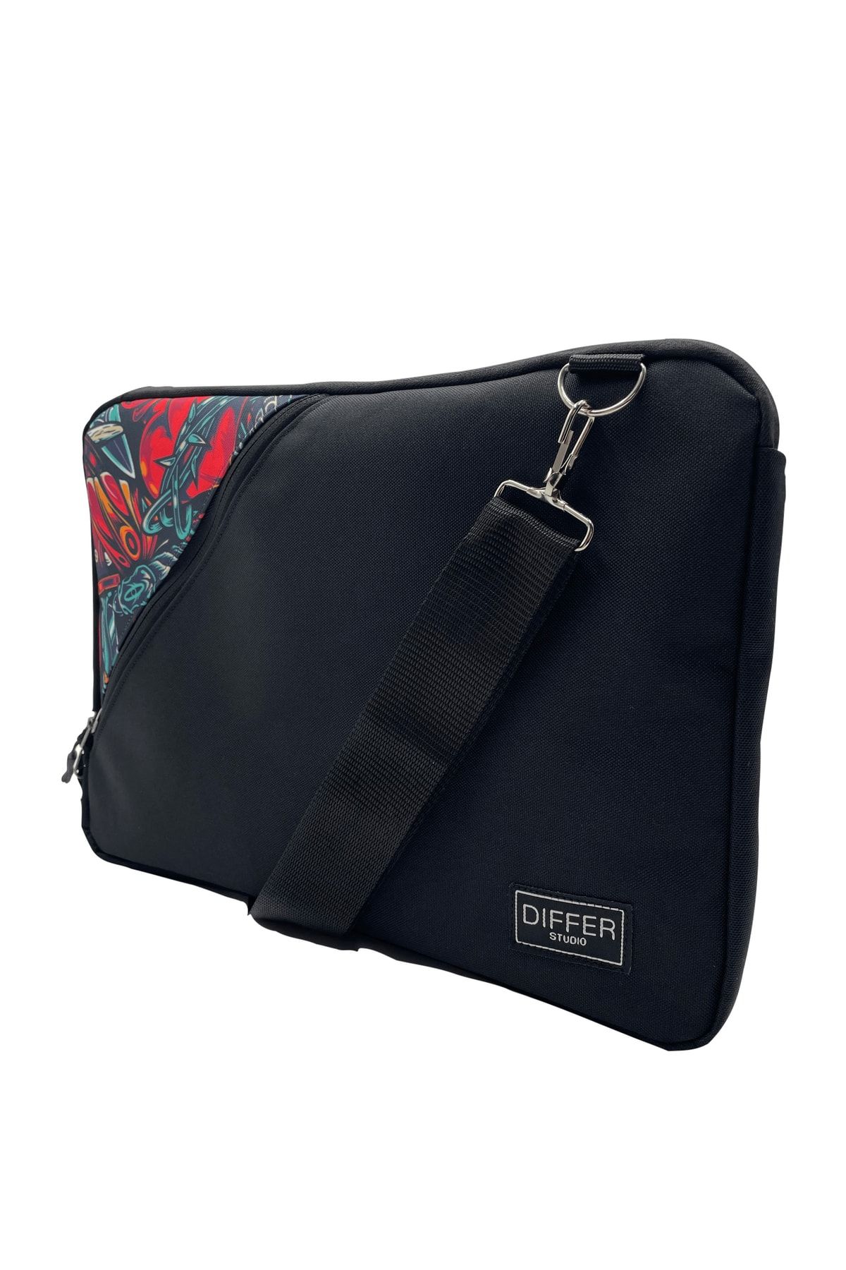 Differ Studio 15.6'' Inç Maske Desen Unisex Su Geçirmez/askılı/laptop/macbook/notebook/kılıf/çanta
