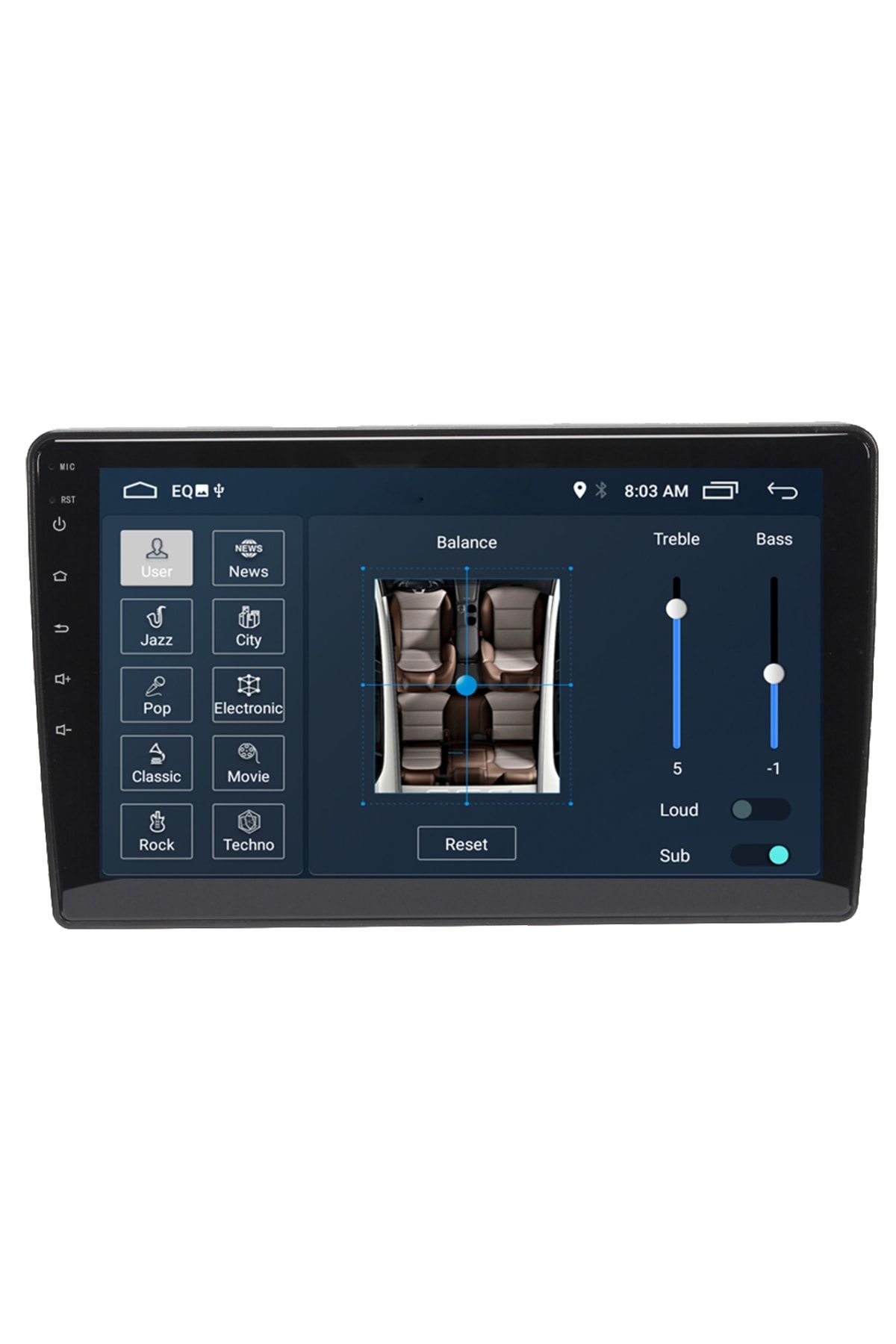 Soundstream Fiat 500l Android 11 Carplay Multimedya Ekran Teyp 2gb+16gb
