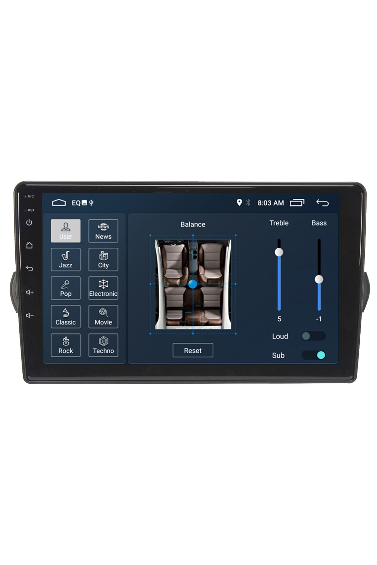 Soundstream Fiat Egea Android 11 Carplay Multimedya Ekran Teyp 2gb+16gb
