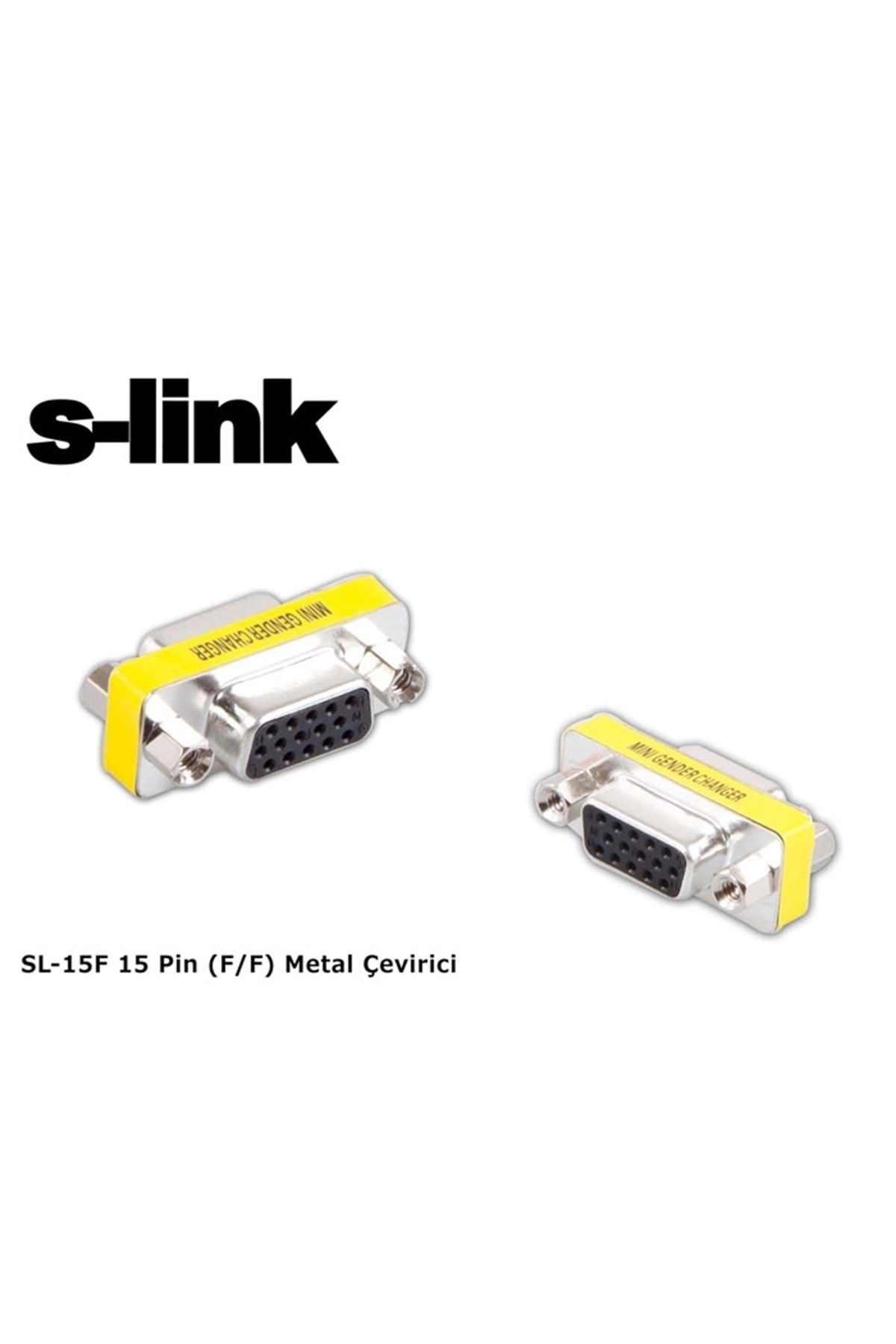 S-Link Sl-15f 15 Pin f/f Metal Çevirici