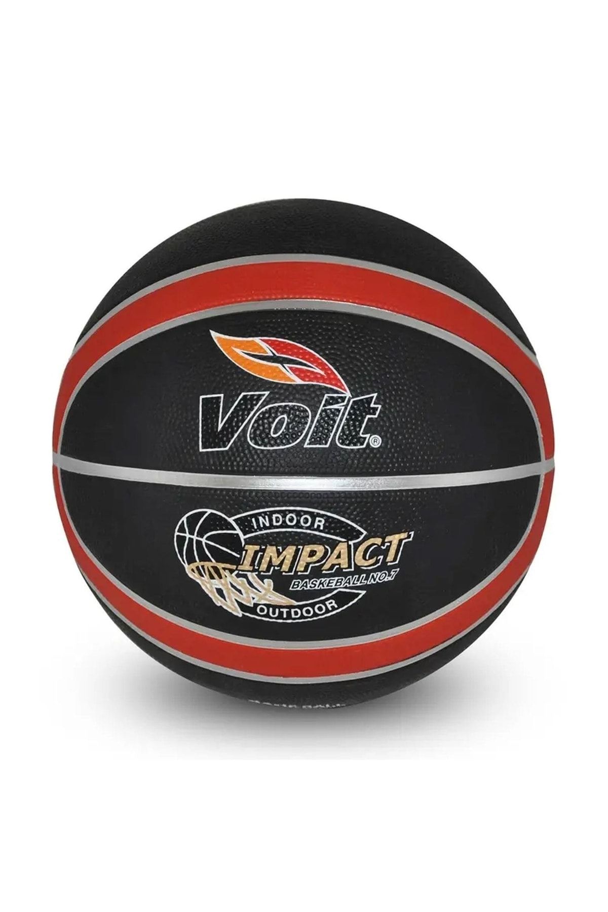 Voit Voit Impact Basketbol Topu Kırmızı Siyah 7 Numara