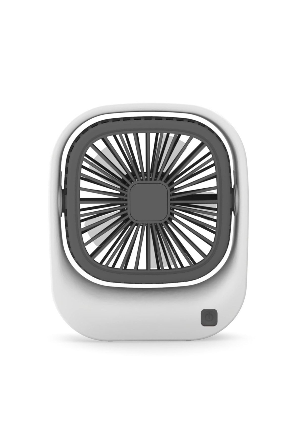 EN SİGA Masa Fanı Mini Taşınabilir Usb Şarj Fanı Salınımlı 90° Eğimli Fan