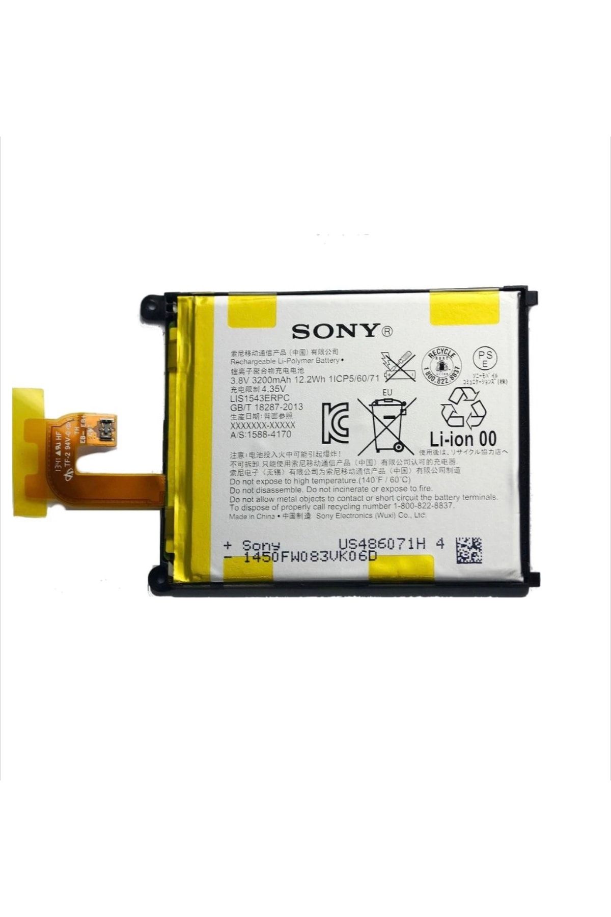 Sony Xperia Z2 Uyumlu Batarya Pil