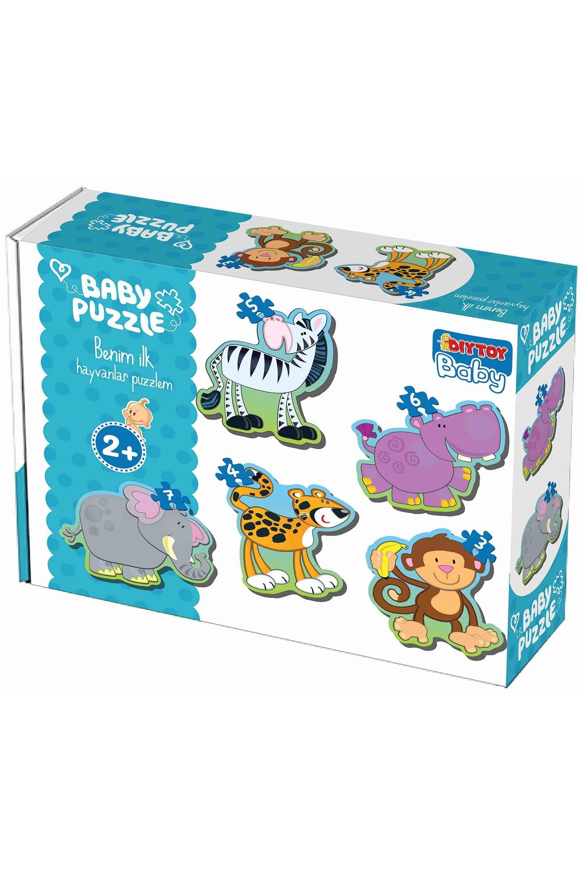 DIY Toys Dıy Toy Baby Puzzle Ilk Hayvanlar