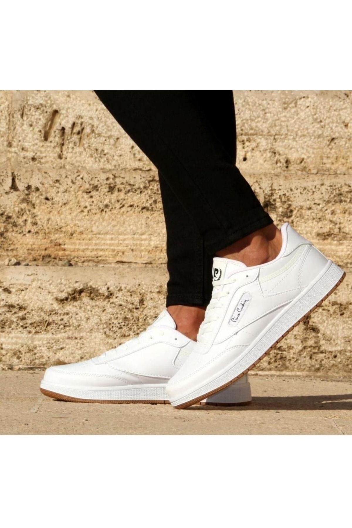 Pierre Cardin Beyaz - Pc-30813 Erkek Günlük Sneaker Spor Ayakkabı