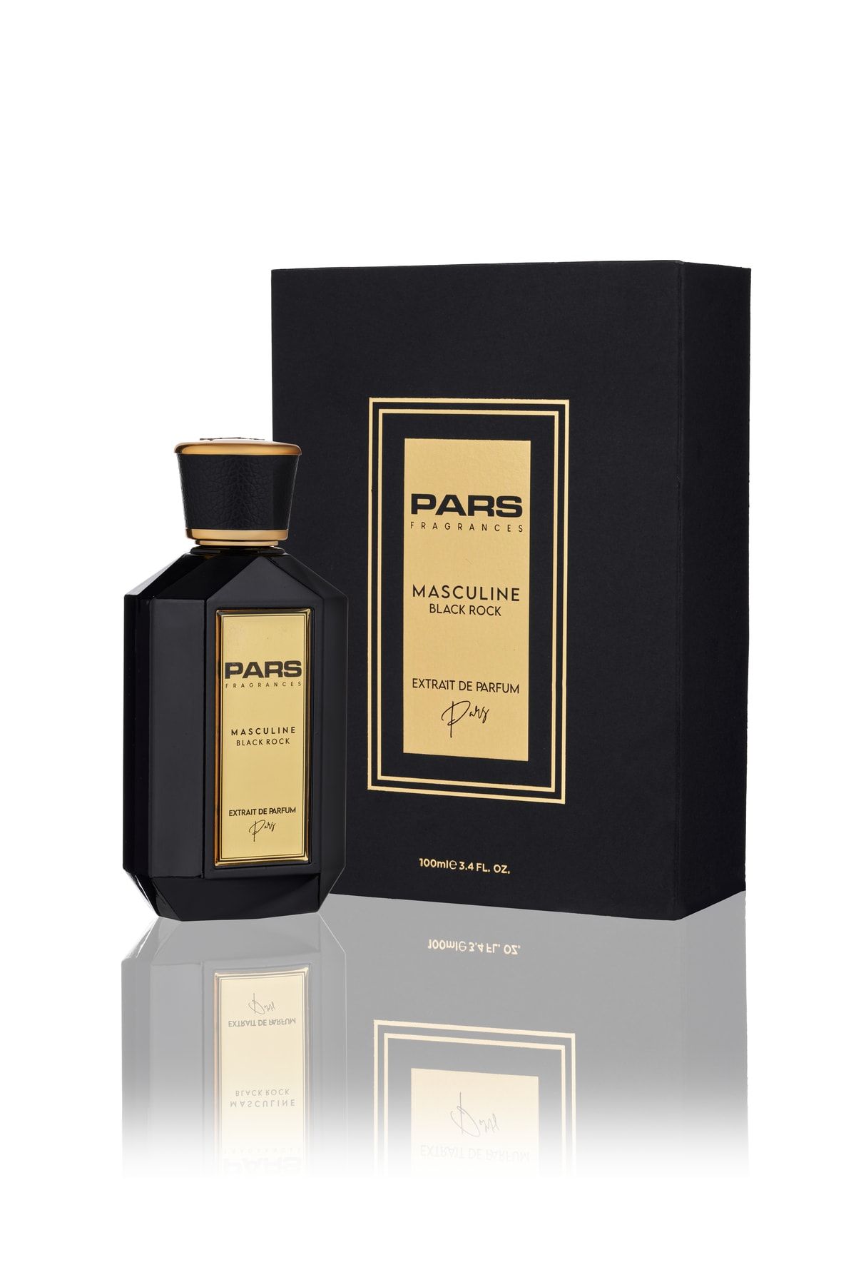 Pars Black Rock Masculine Extrait De Parfum 100ml