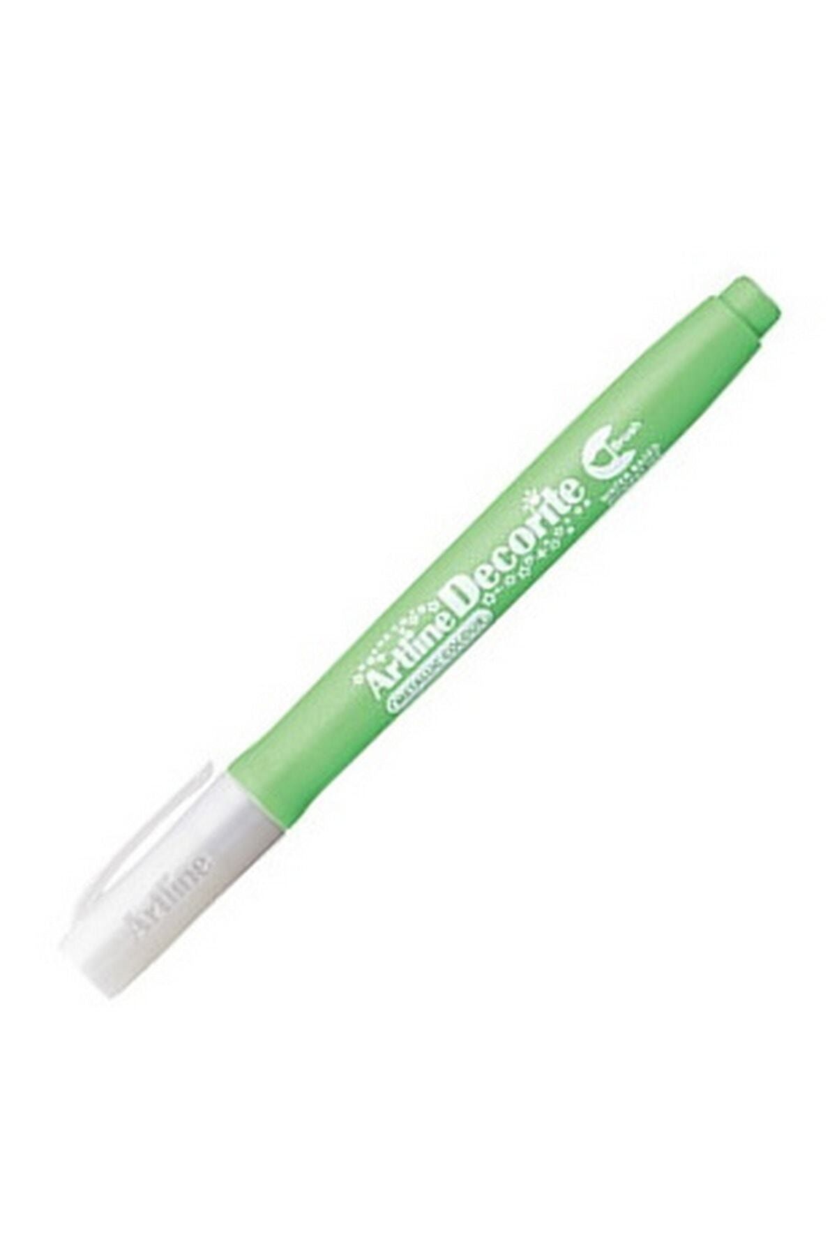 artlines Artline Fırça Uç Dekorasyon Kalemi Metalik Yeşil