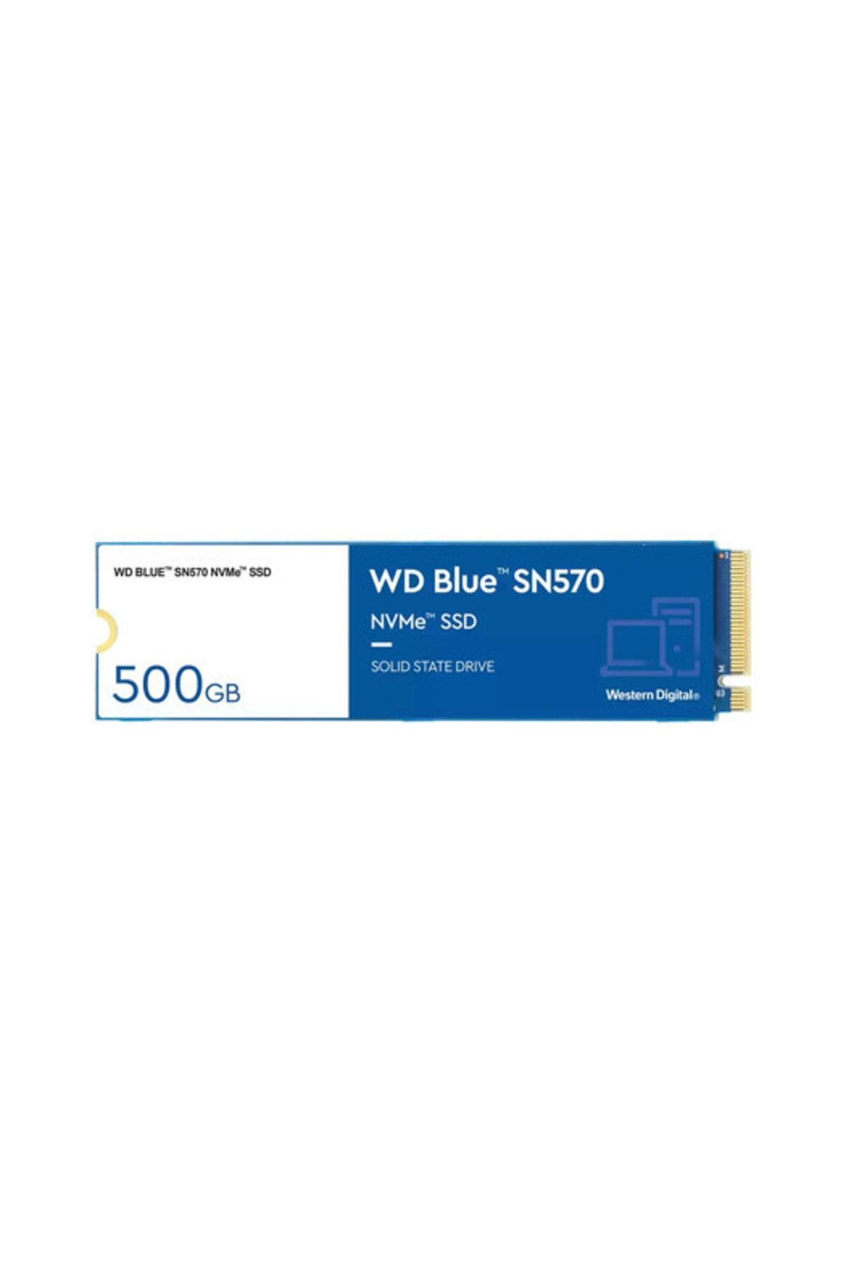 WD Blue Wds500g3b0c 500gb 3500/2300 Nvme Pcıe M.2 Ssd
