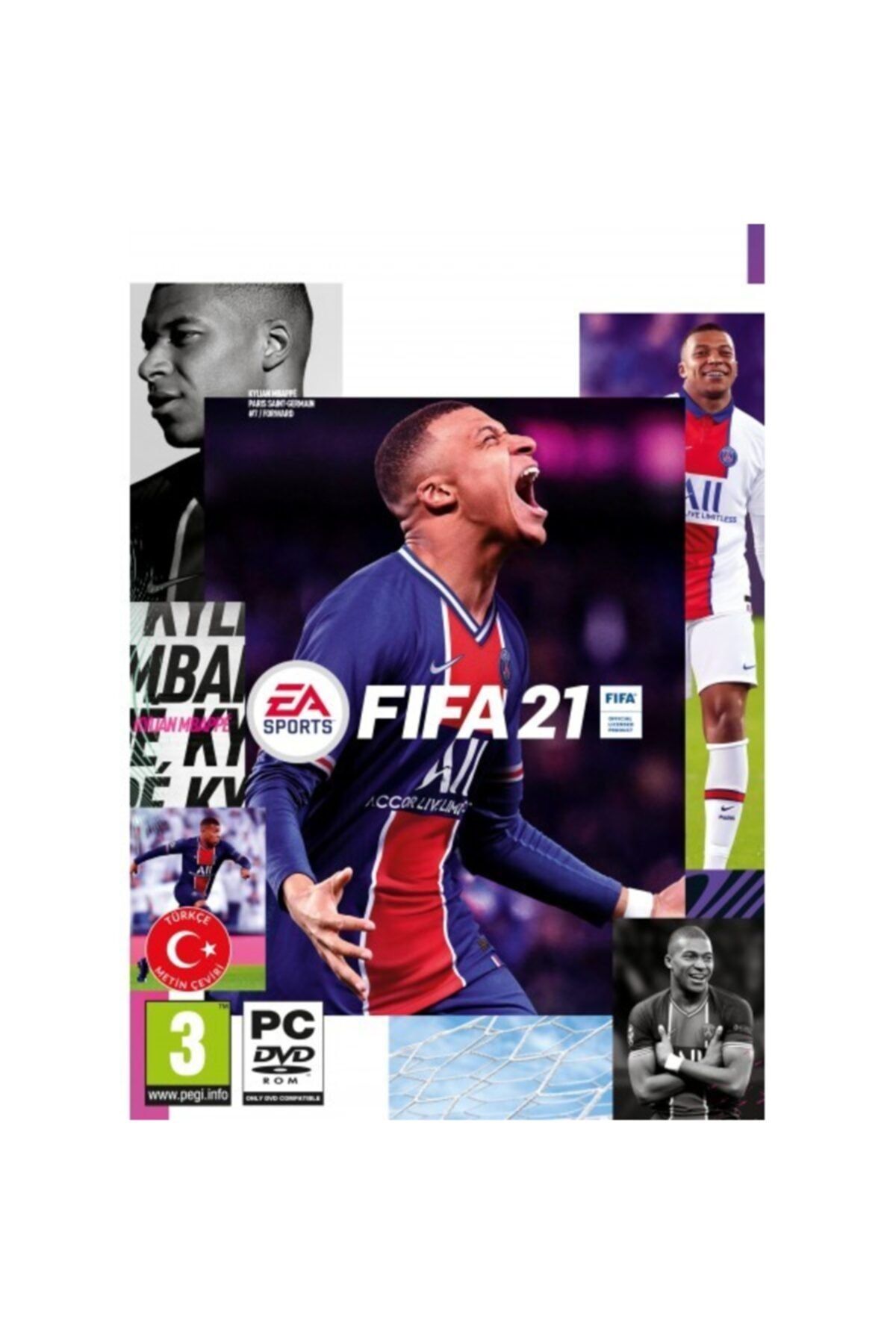 EA Games Fifa 21 Fifa 2021 Bilgisayar Pc Oyun Kutulu Bandörllü Oyun