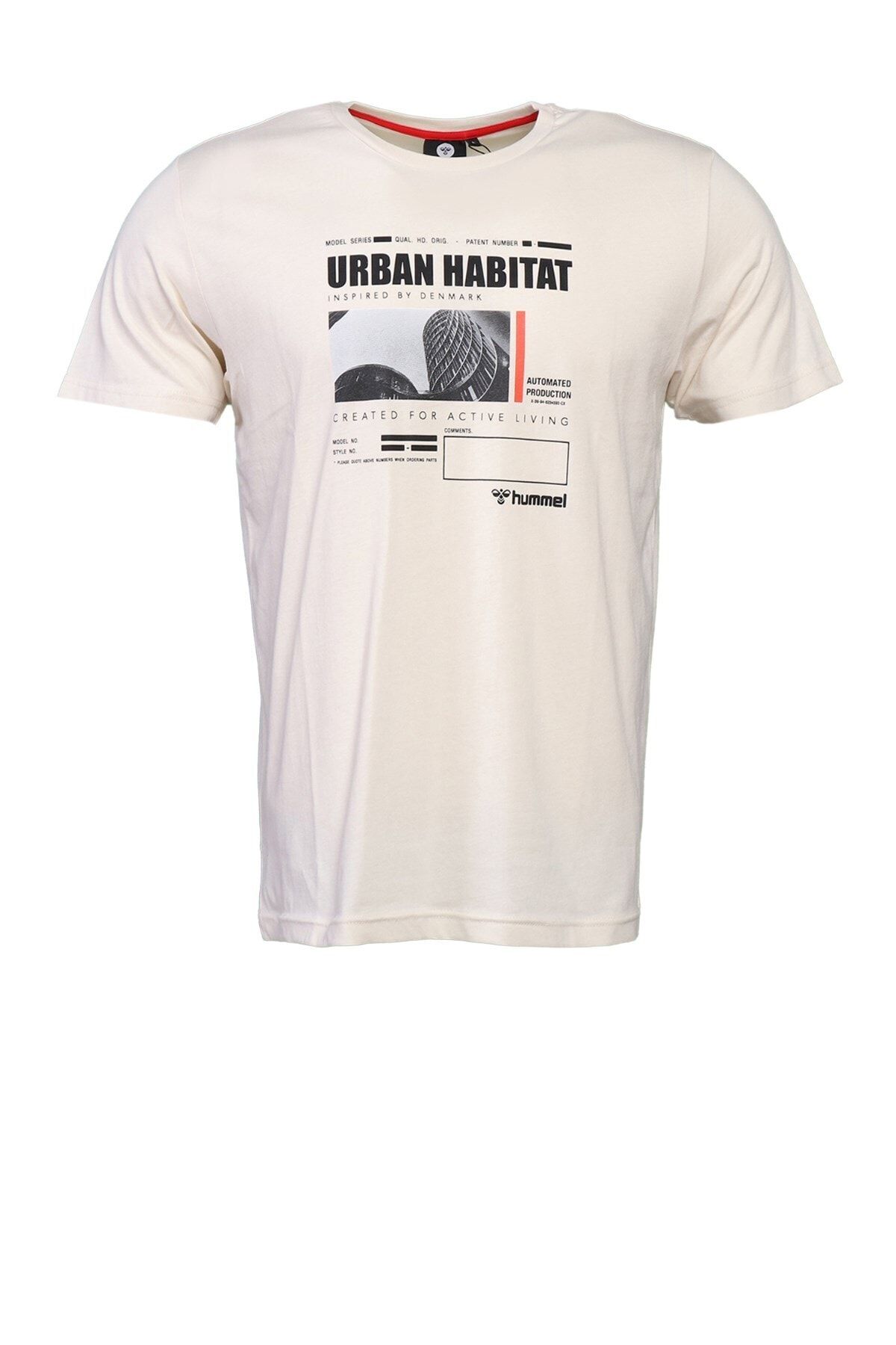 hummel HMLURBAN Krem Erkek T-Shirt 101085879