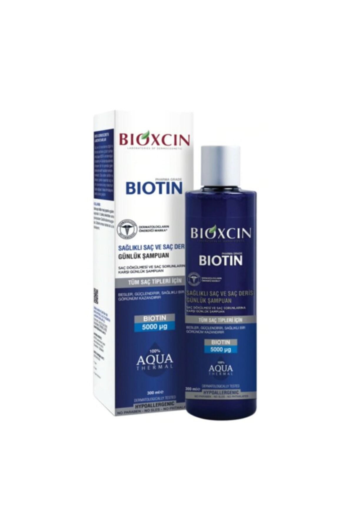 Bioxcin Biotin Şampuan 300 Ml | Tüm Saç Tipleri | Günlük Şampuan