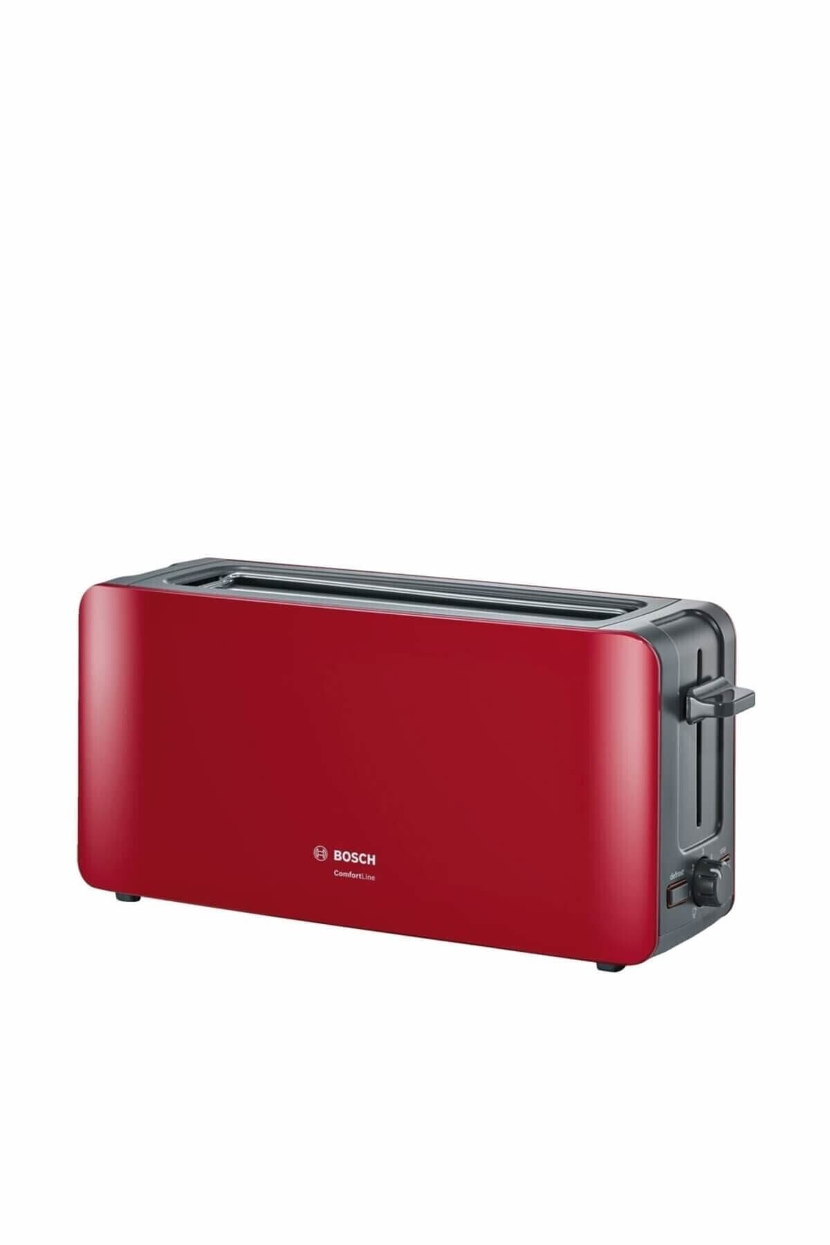Bosch TAT6A004 Ekmek Kızartma Makinesi Kırmızı