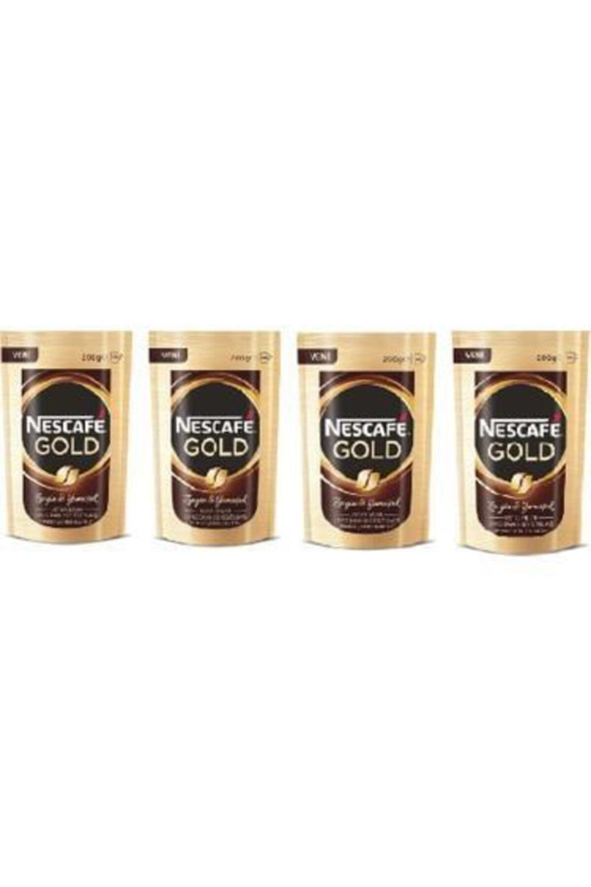 Nescafe Gold Hazır Kahve 4 X 200 G