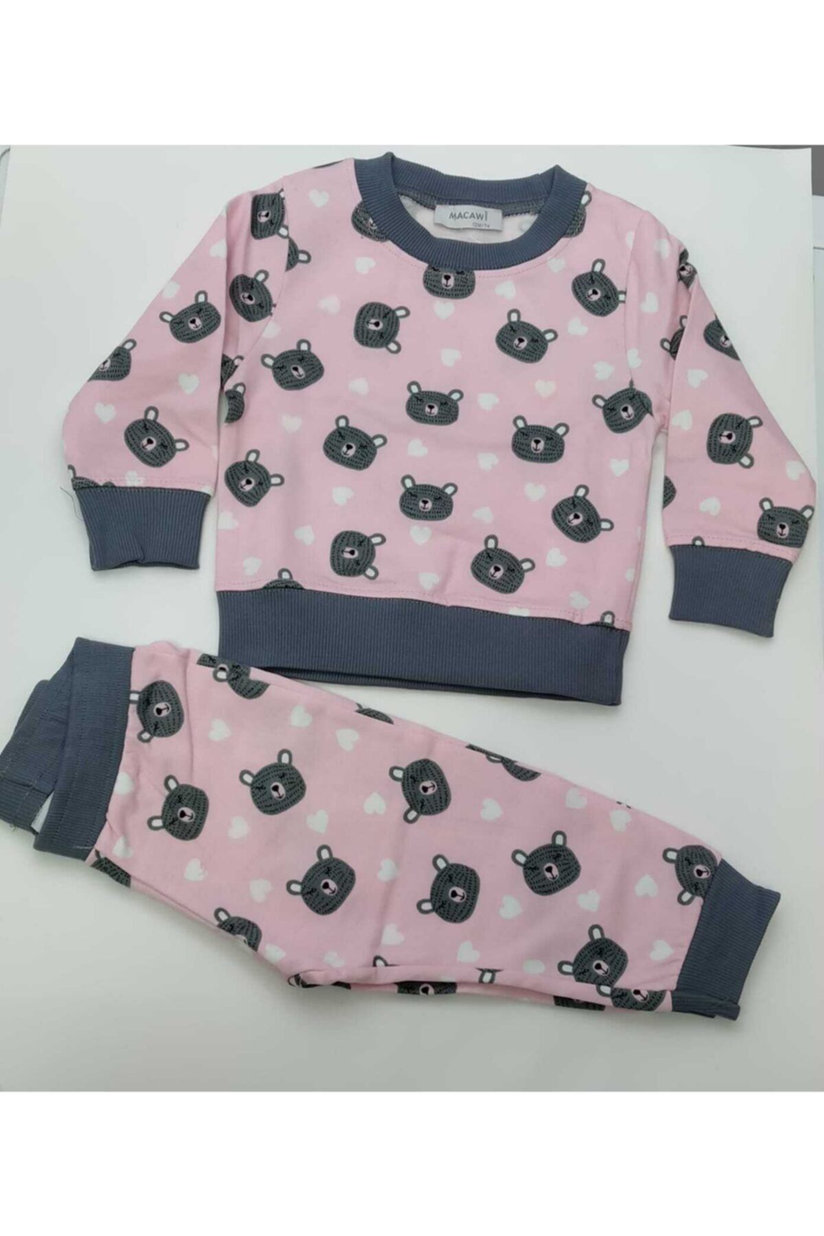 Macawi Çocuk Pijama Takımı