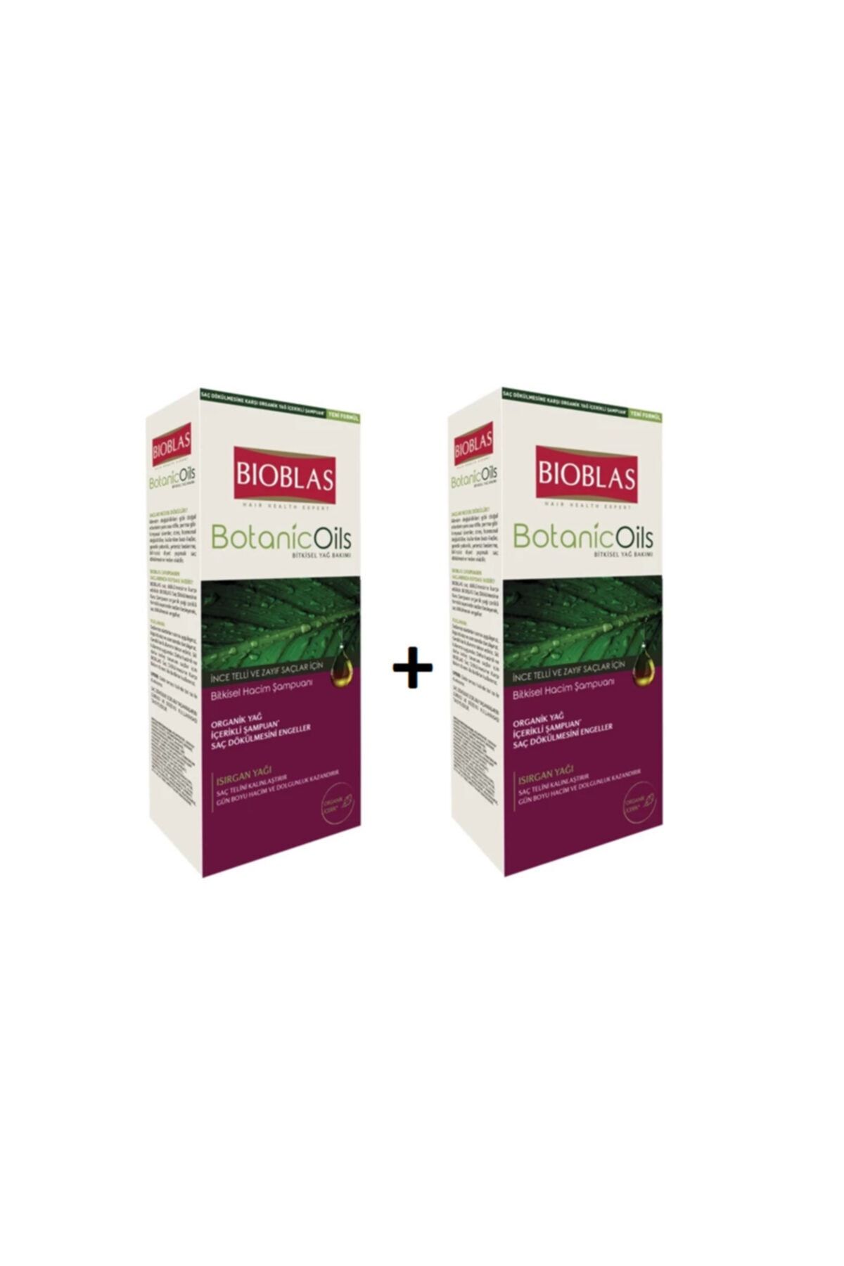 Bioblas Botanic Oils Ince Telli Saçlar Isırganlı 360ml X 2 Adet