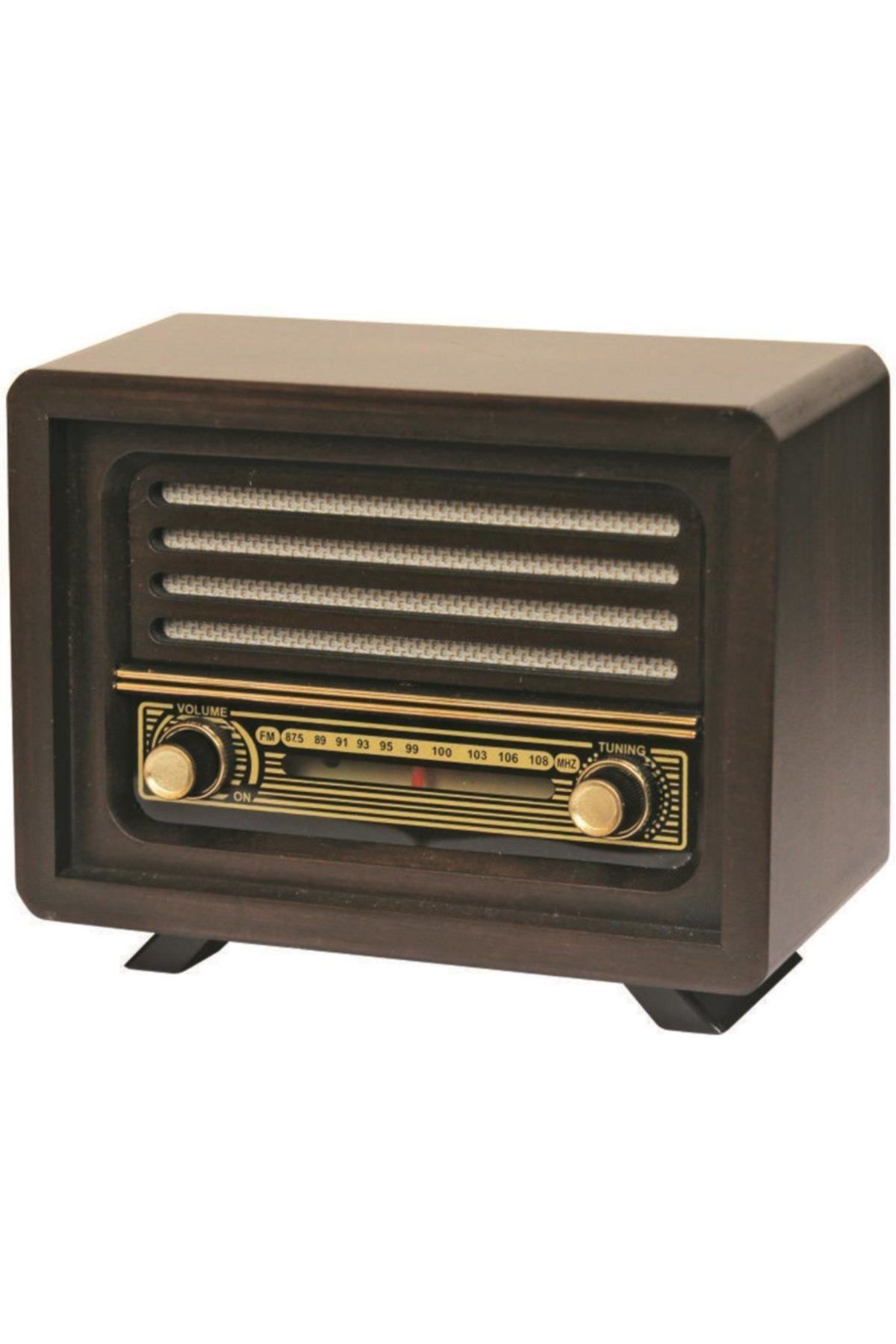 Genel Markalar Yeni Sezon Nostaljik Ahşap Radyo Laleli Model Radyo