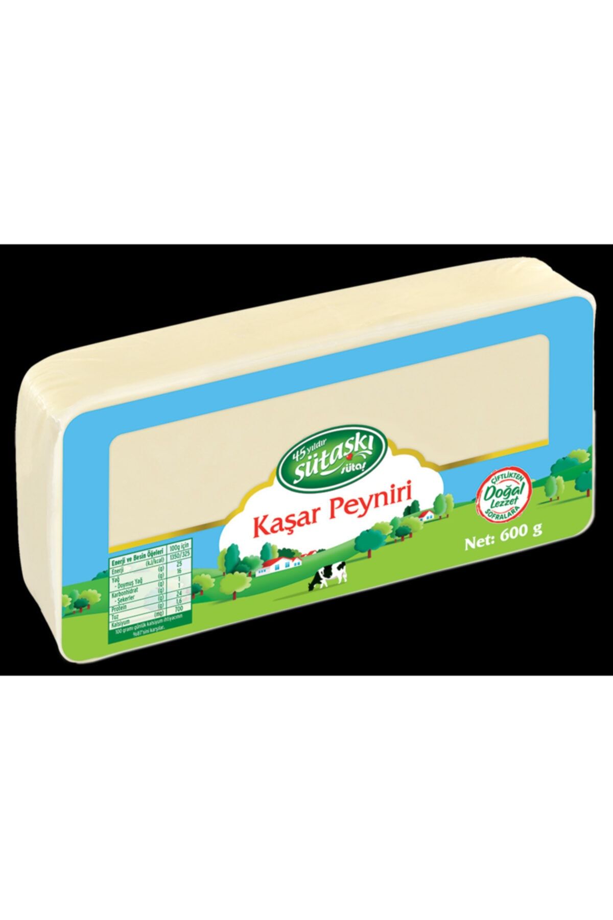 Sütaş Kaşar Peyniri 600 gr 4 Paket