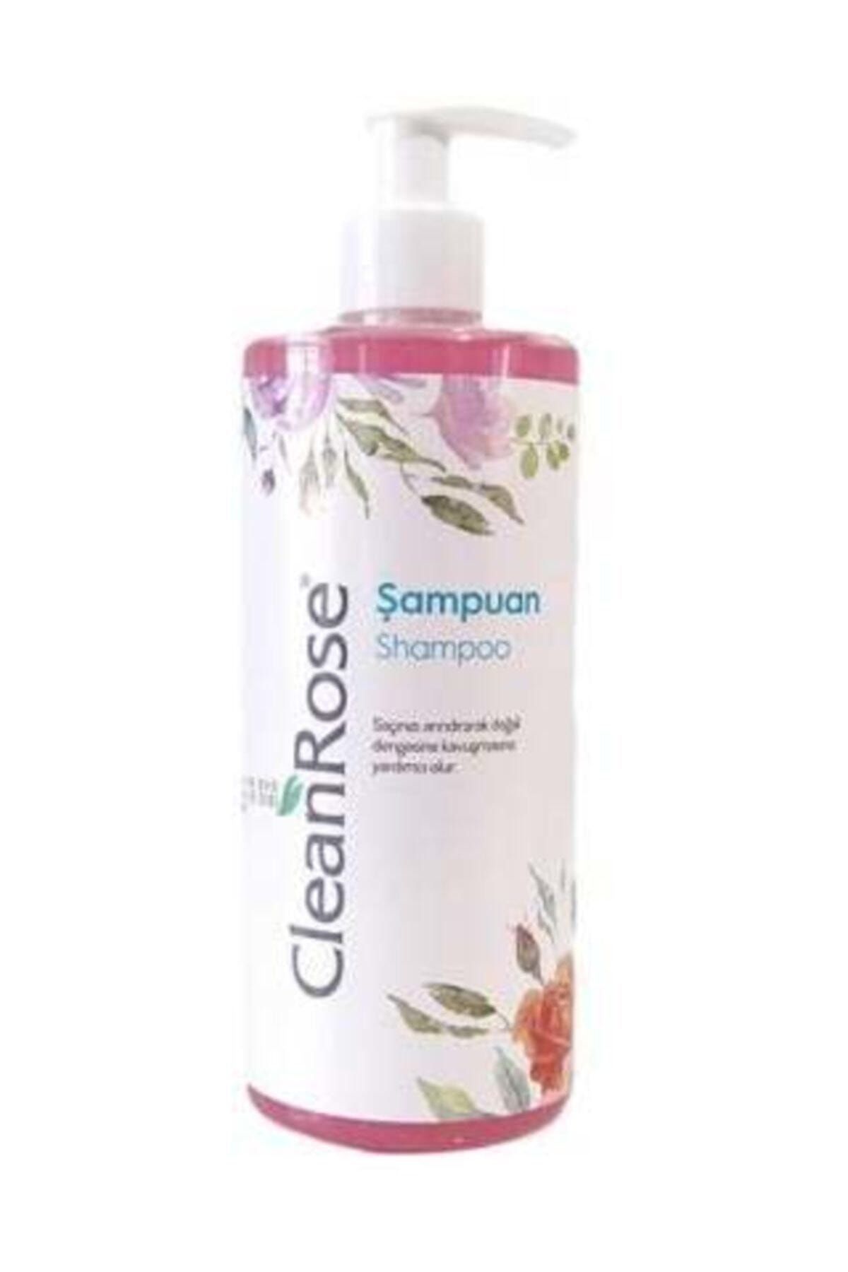 Clean Rose Gül Özlü Şampuan Pompalı – 400 ml