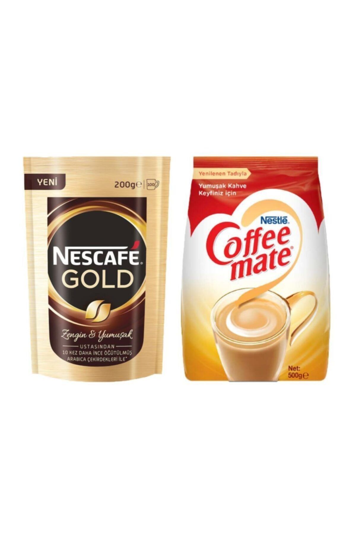 Nestle Nescafe Gold 200 gr + Coffee Mate 500 gr Fırsat Paketi