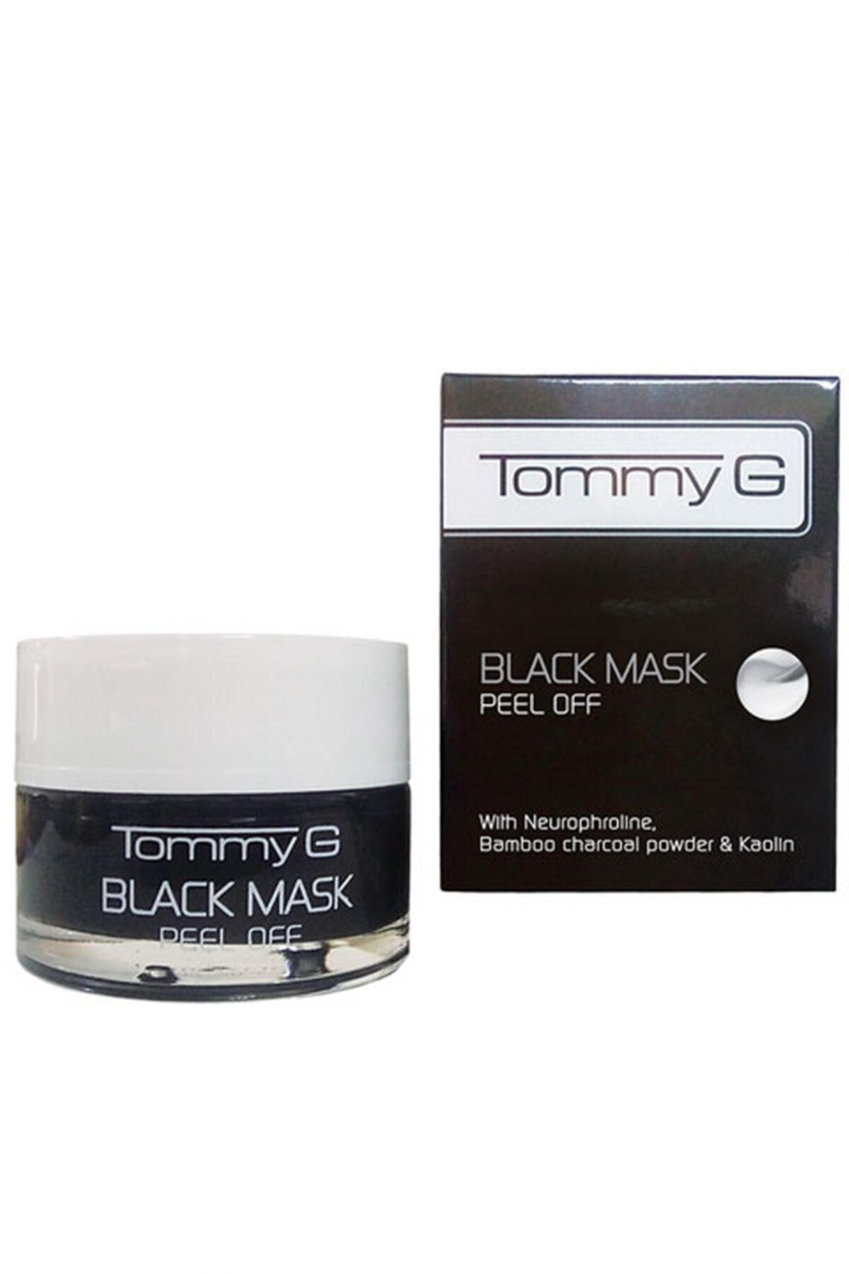 TOMMY G Black Mask Peel Off Tg 50ml - Soyulabilir Siyah Maskesi - Tg5ma-bla-f15