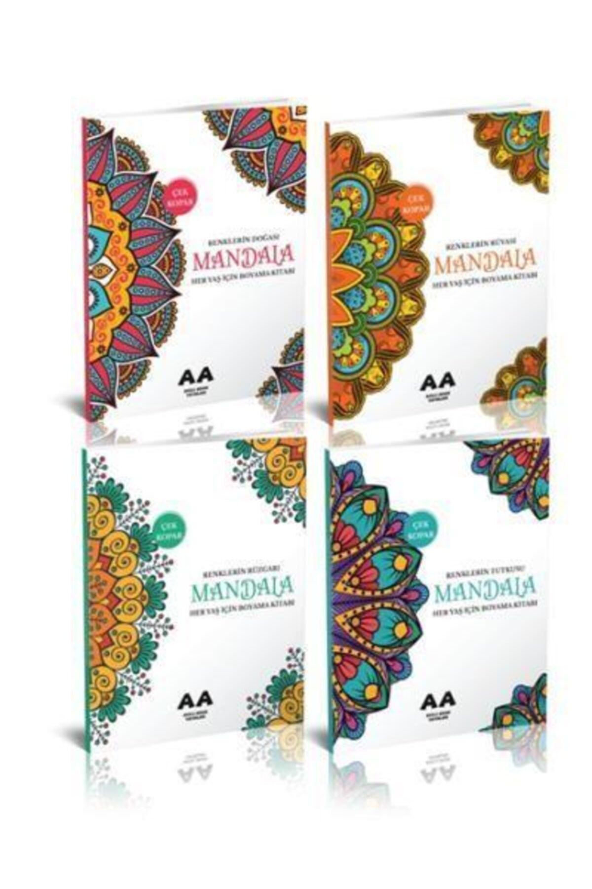 Genel Markalar Yetişkinler Için Mandala Boyama Seti (4 Kitap)