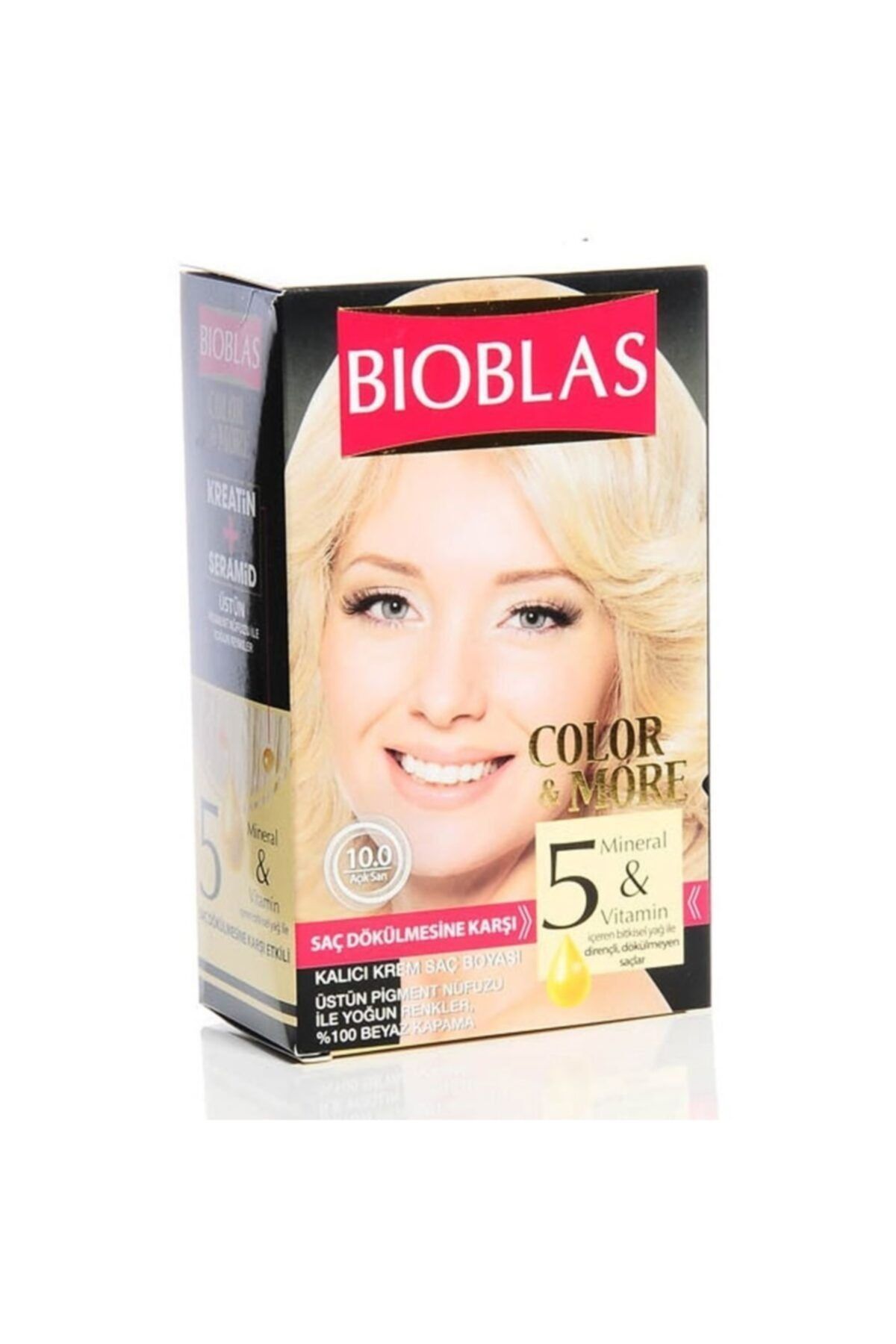 Bioblas 10.0 Açık Sarı 50 Ml. Saç Boyası