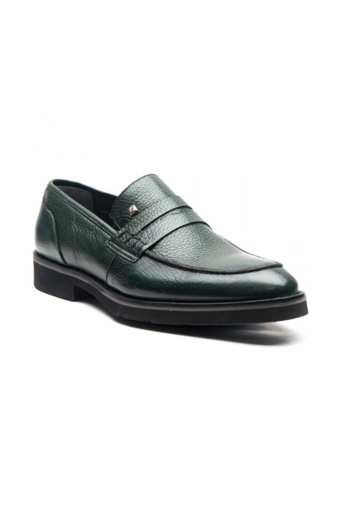 Fosco Erkek Yeşil Hakiki Deri Ayakkabı 1114