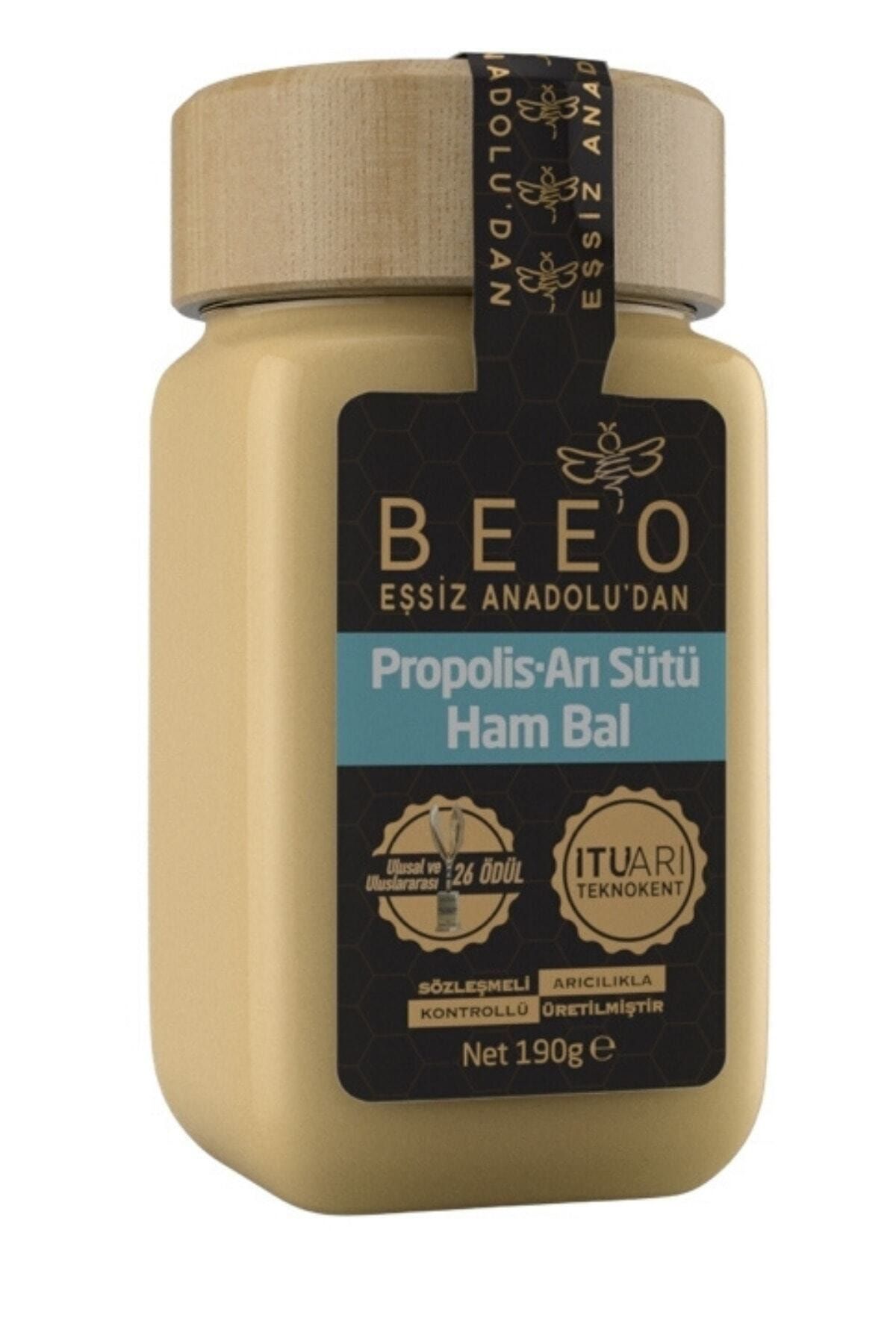 Beeo Propolis + Arı Sütü + Ham Bal 190 gr