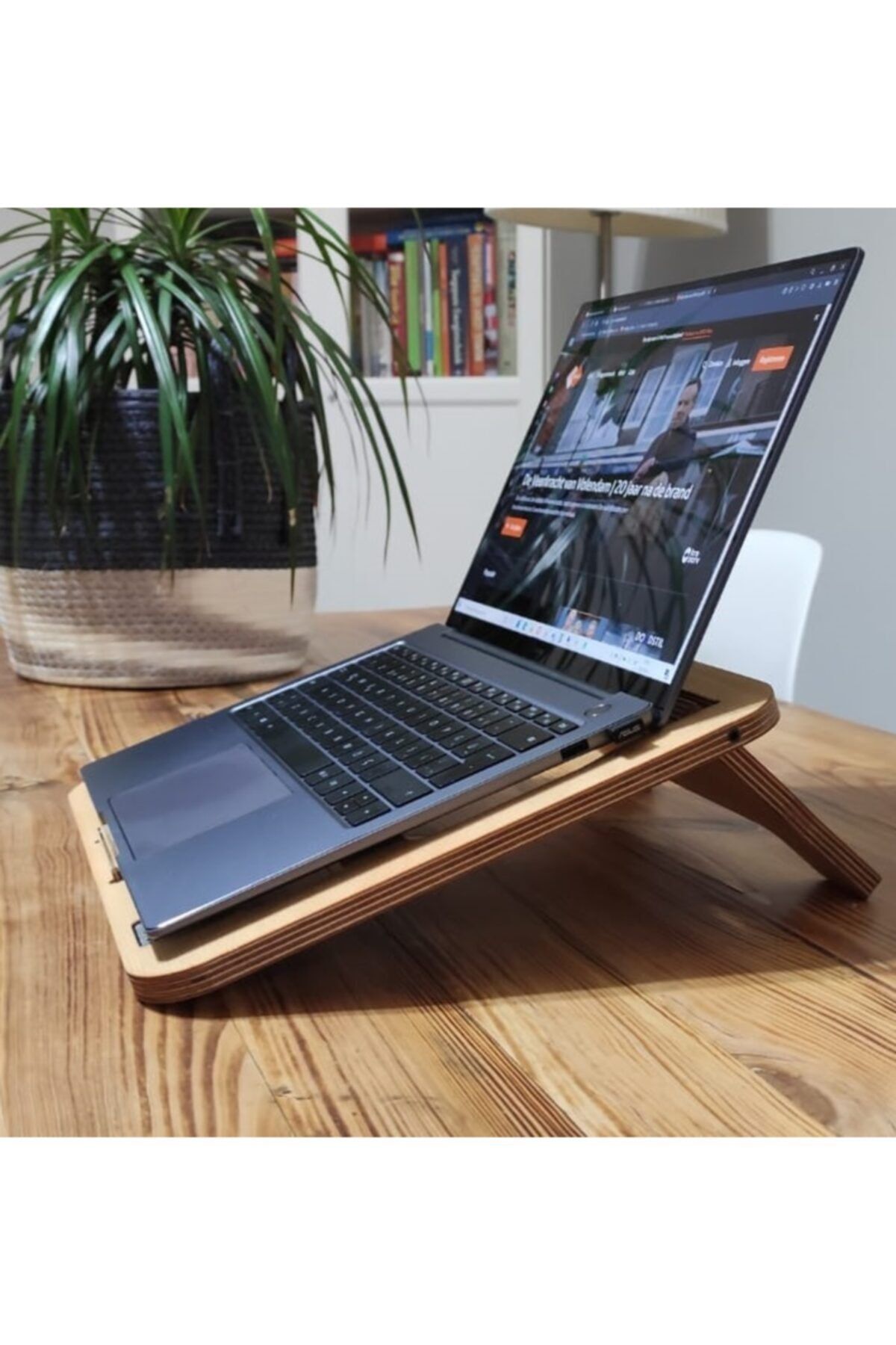 ATA HOME Katlanabilir Laptop - Macbook Standı & Yükseltici Tutucu