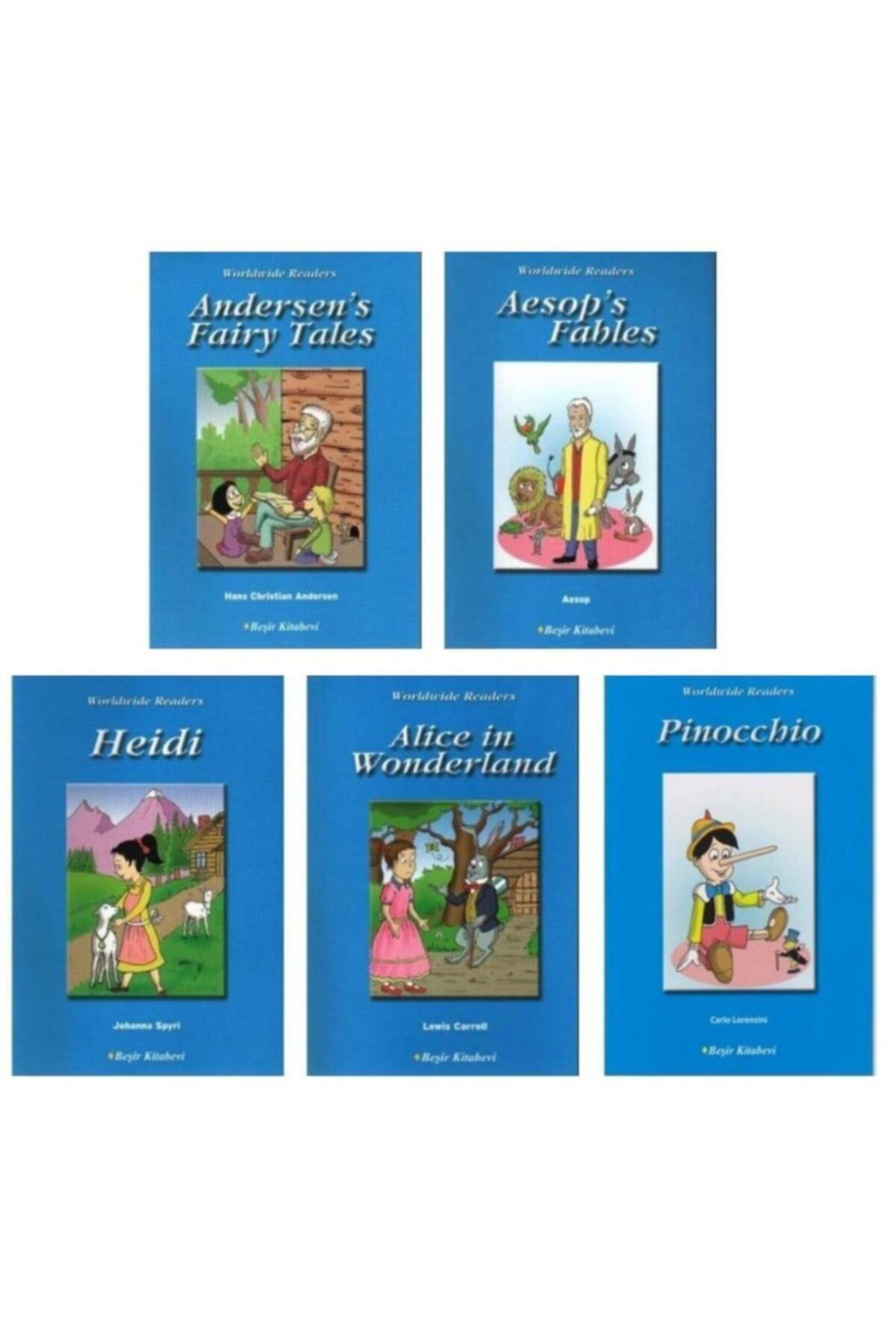 Beşir Kitabevi Beşir Ingilizce Hikayeler 5 Kitap Set (level 1)