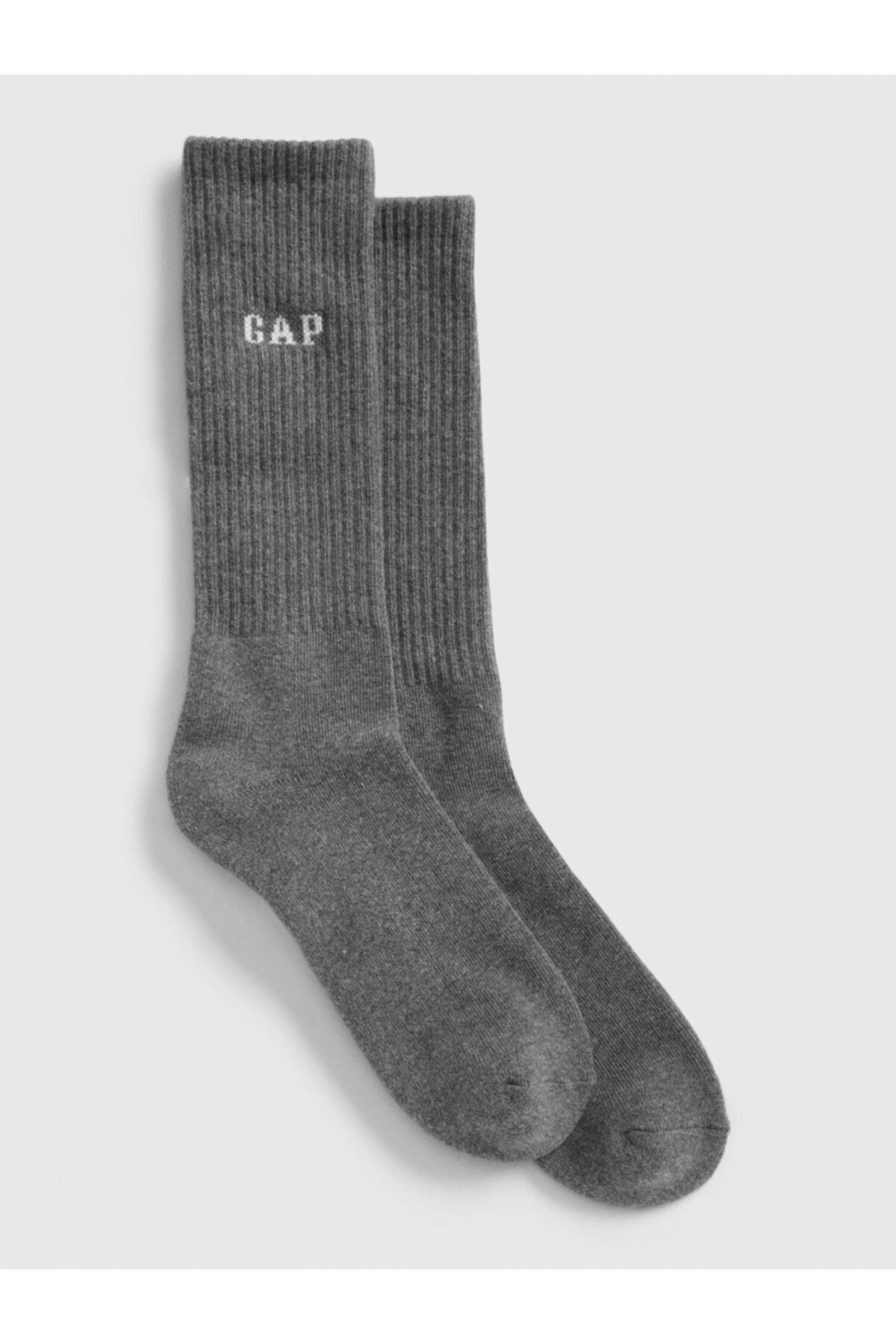 GAP Erkek Gri Logo Çorap