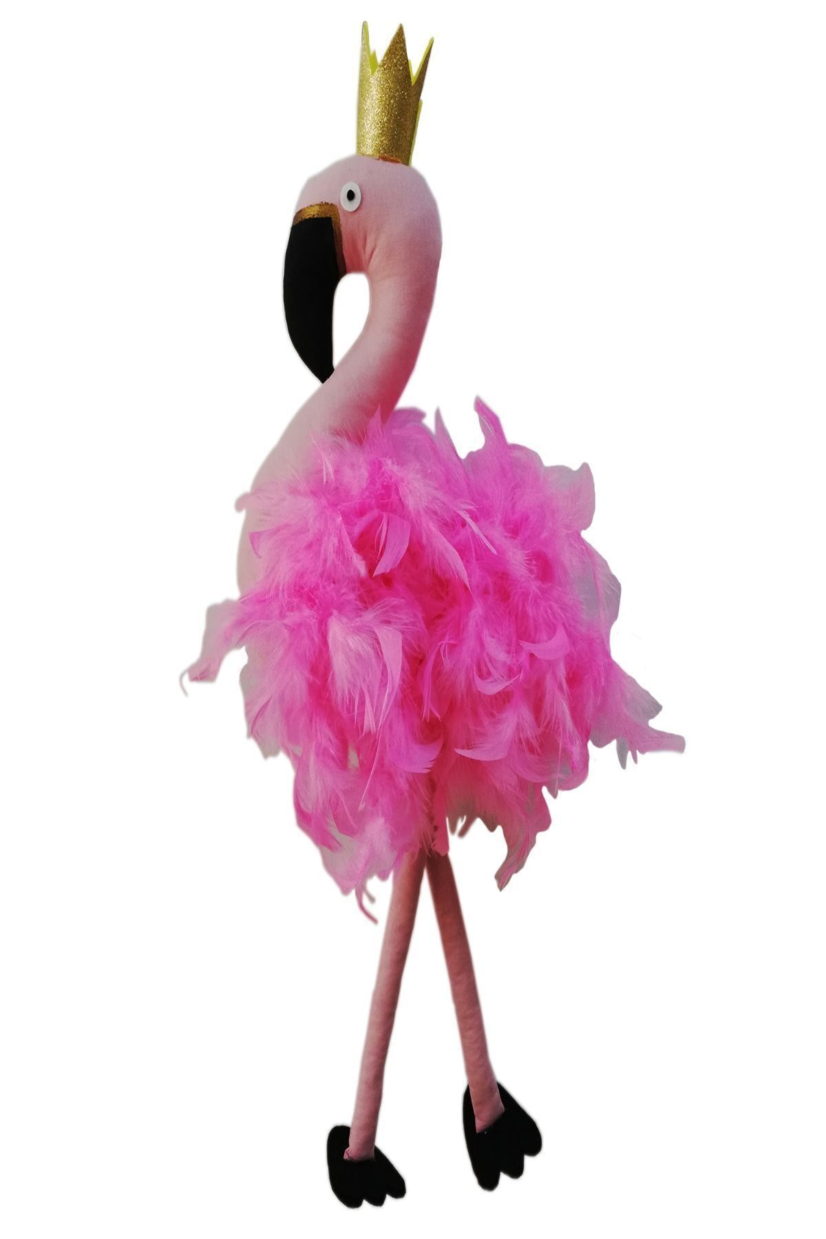 byNihalce By Nihalce Taçlı Flamingo