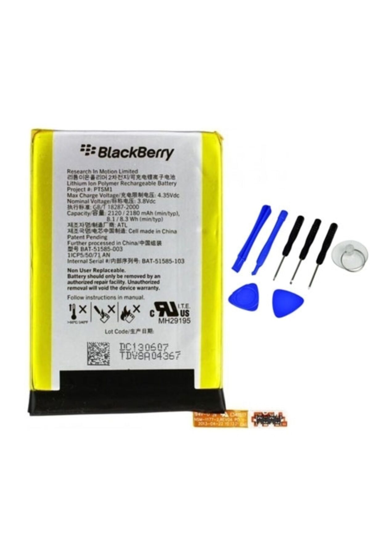 BlackBerry Q5 Ptsm 1 2180 Mah Batarya Pil