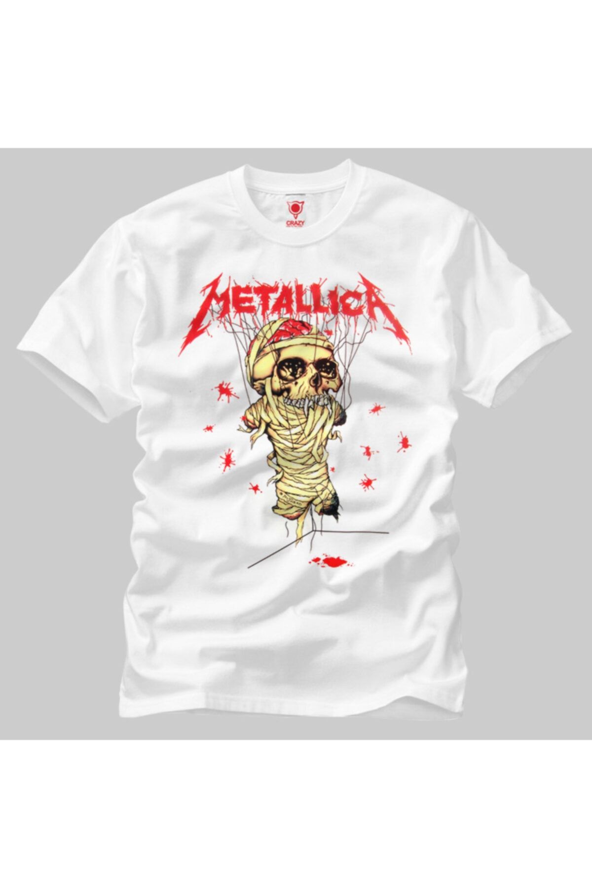 Crazy Metallica: One Erkek Tişört