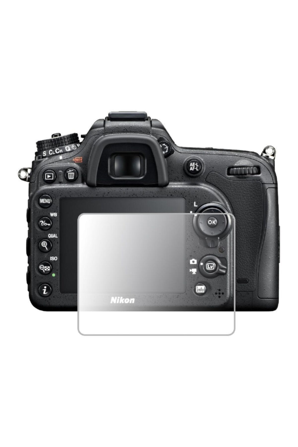 Nikon D7100 Fotoğraf Makinesi Için Ekran Koruyucu